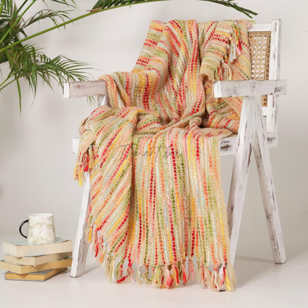 HHS Woven Throw