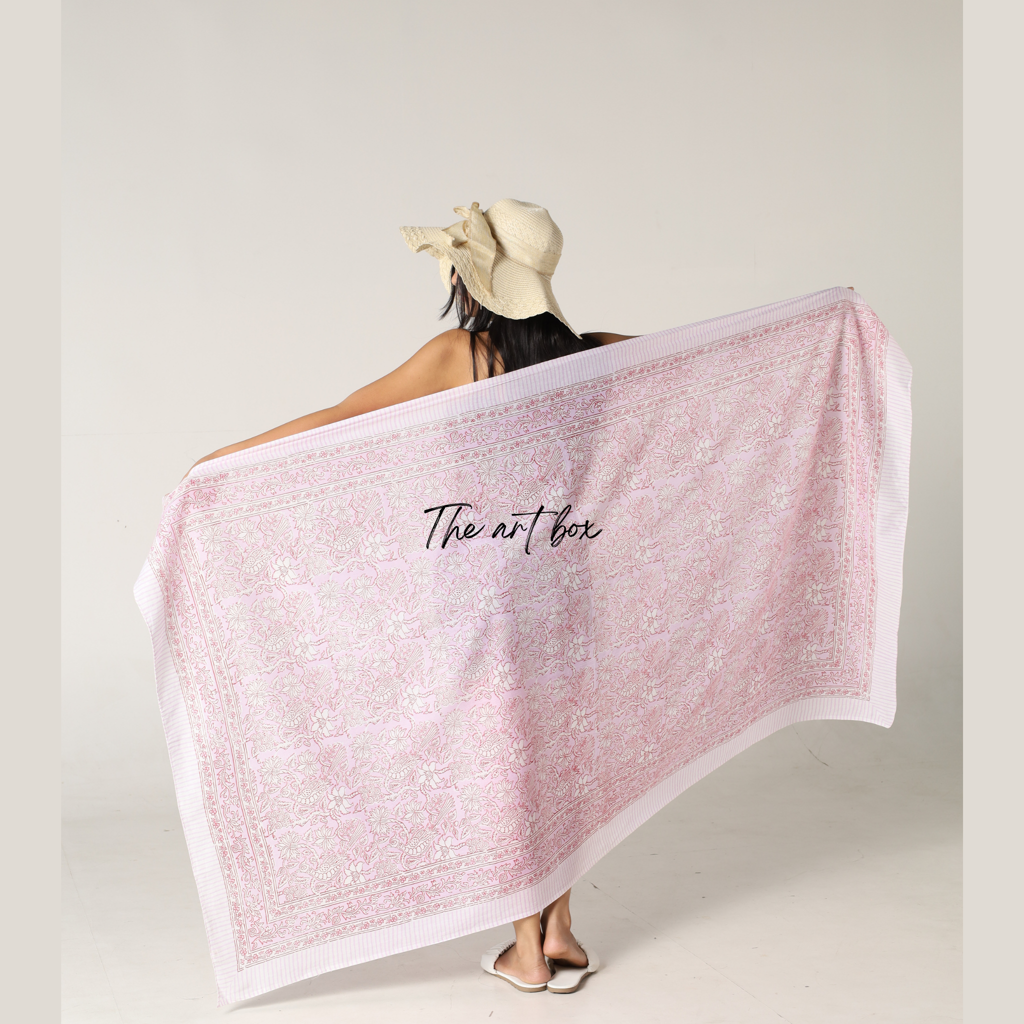 Hibiscus Heaven: Floral Sarong Wrap