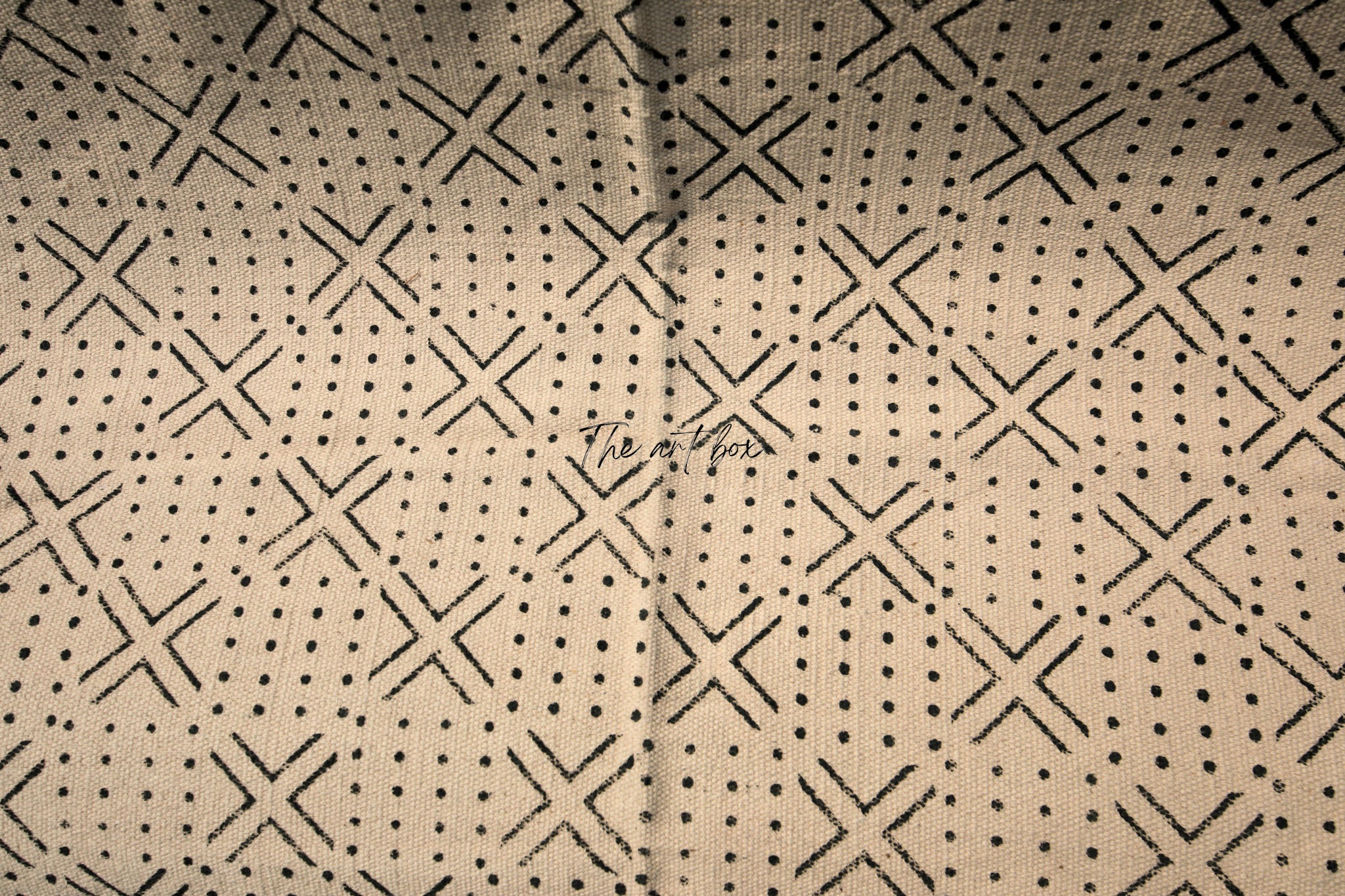 Printed Cotton Indigo Rugs