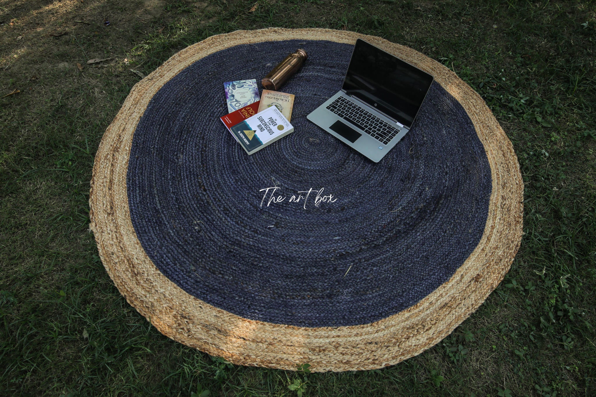 Printed Cotton Indigo Rugs