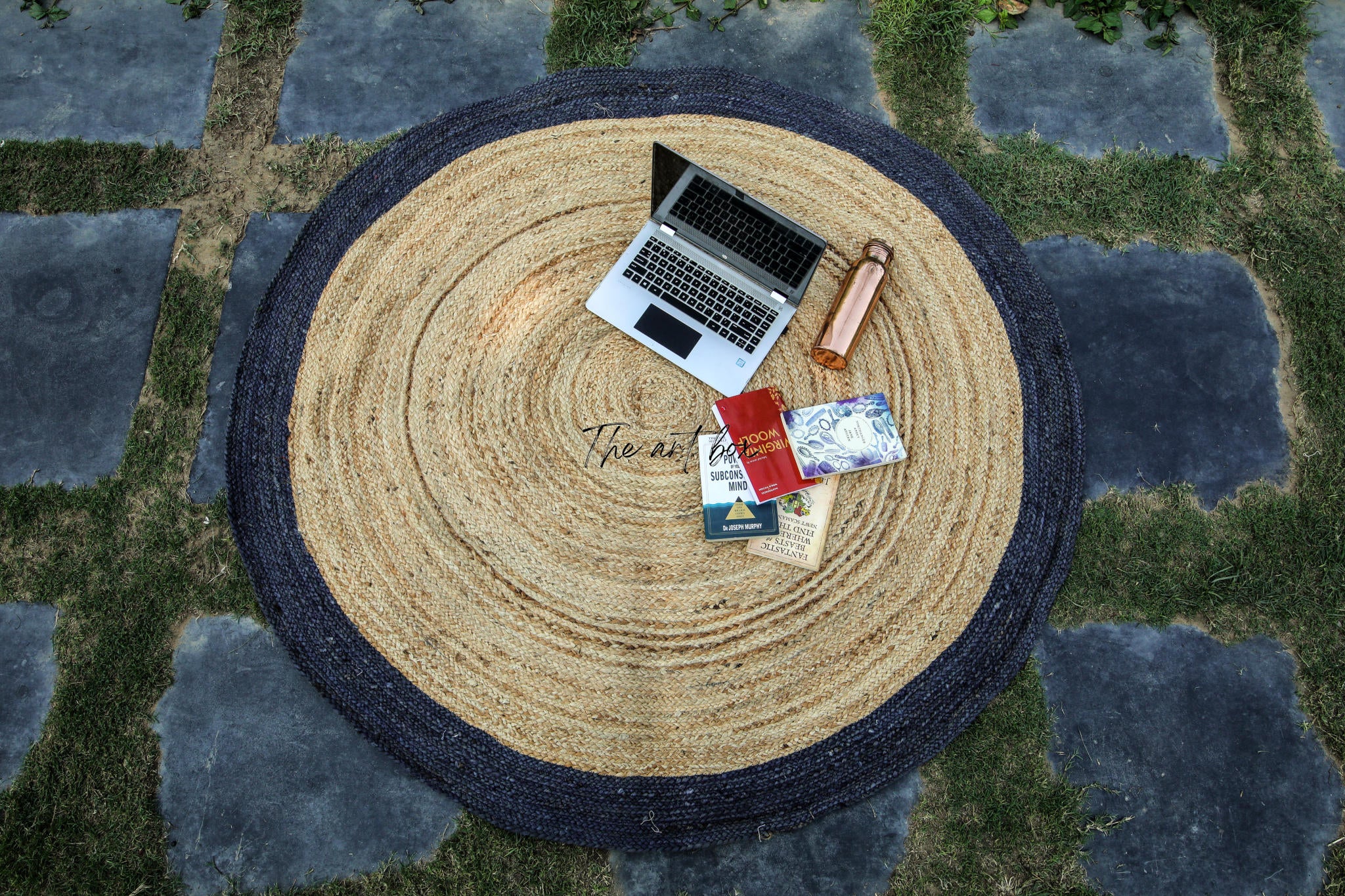Printed Cotton Indigo Rugs