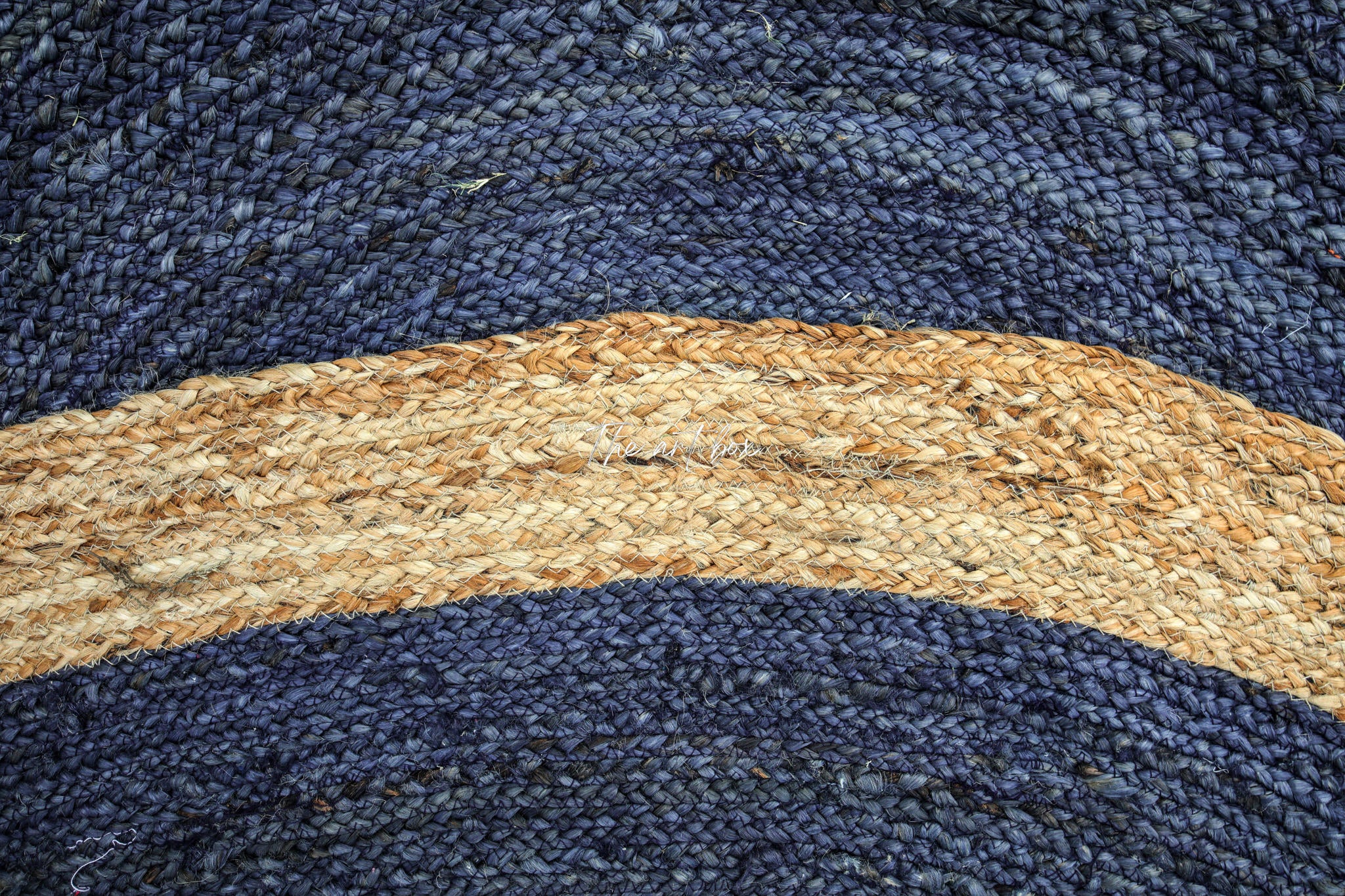 Printed Cotton Indigo Rugs