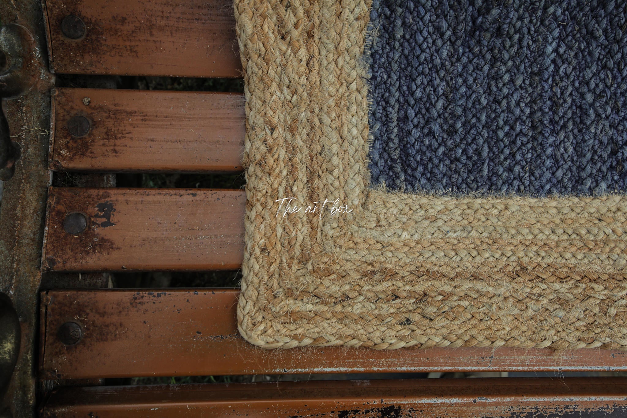 Printed Cotton Indigo Rugs