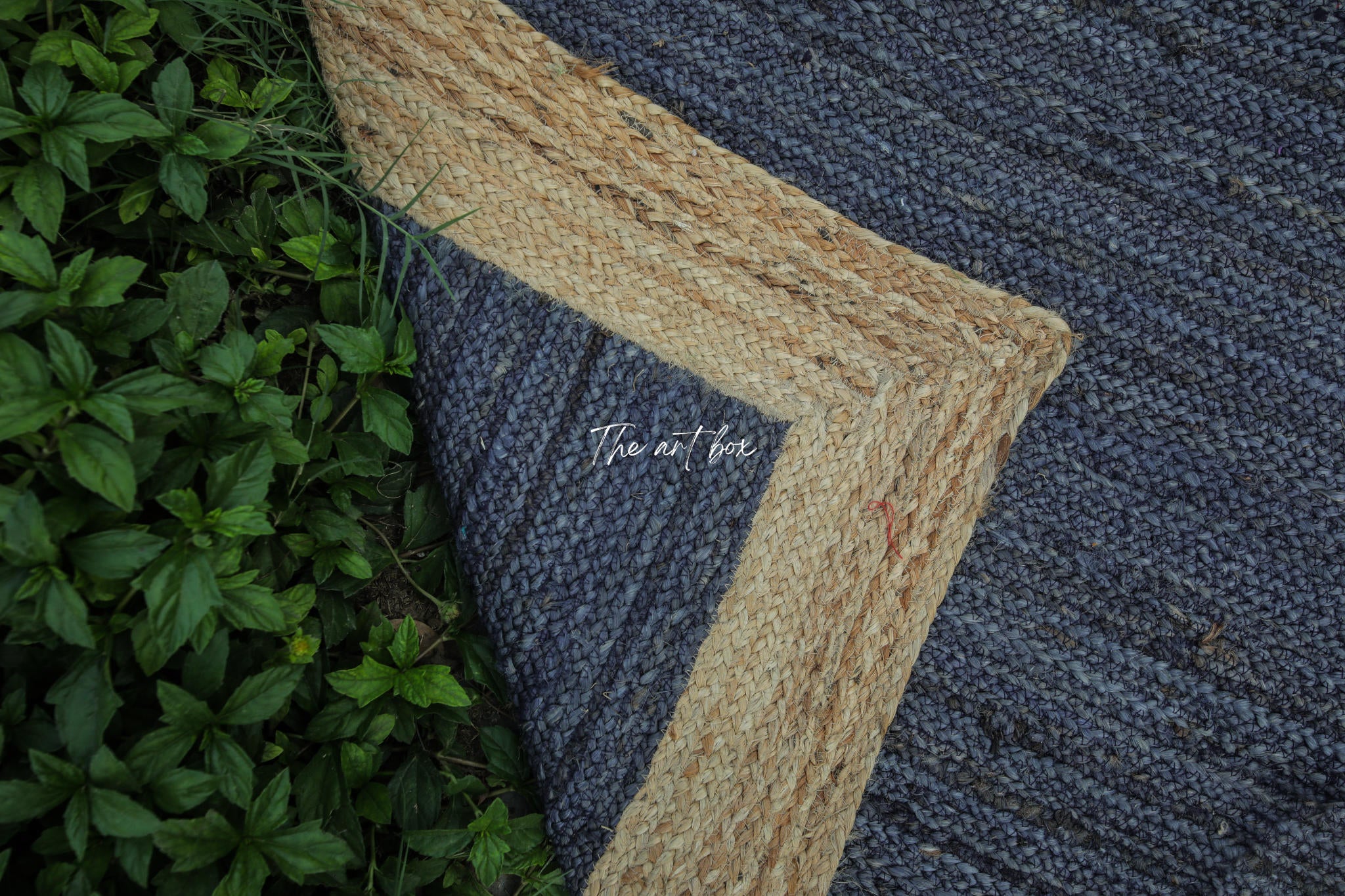 Printed Cotton Indigo Rugs
