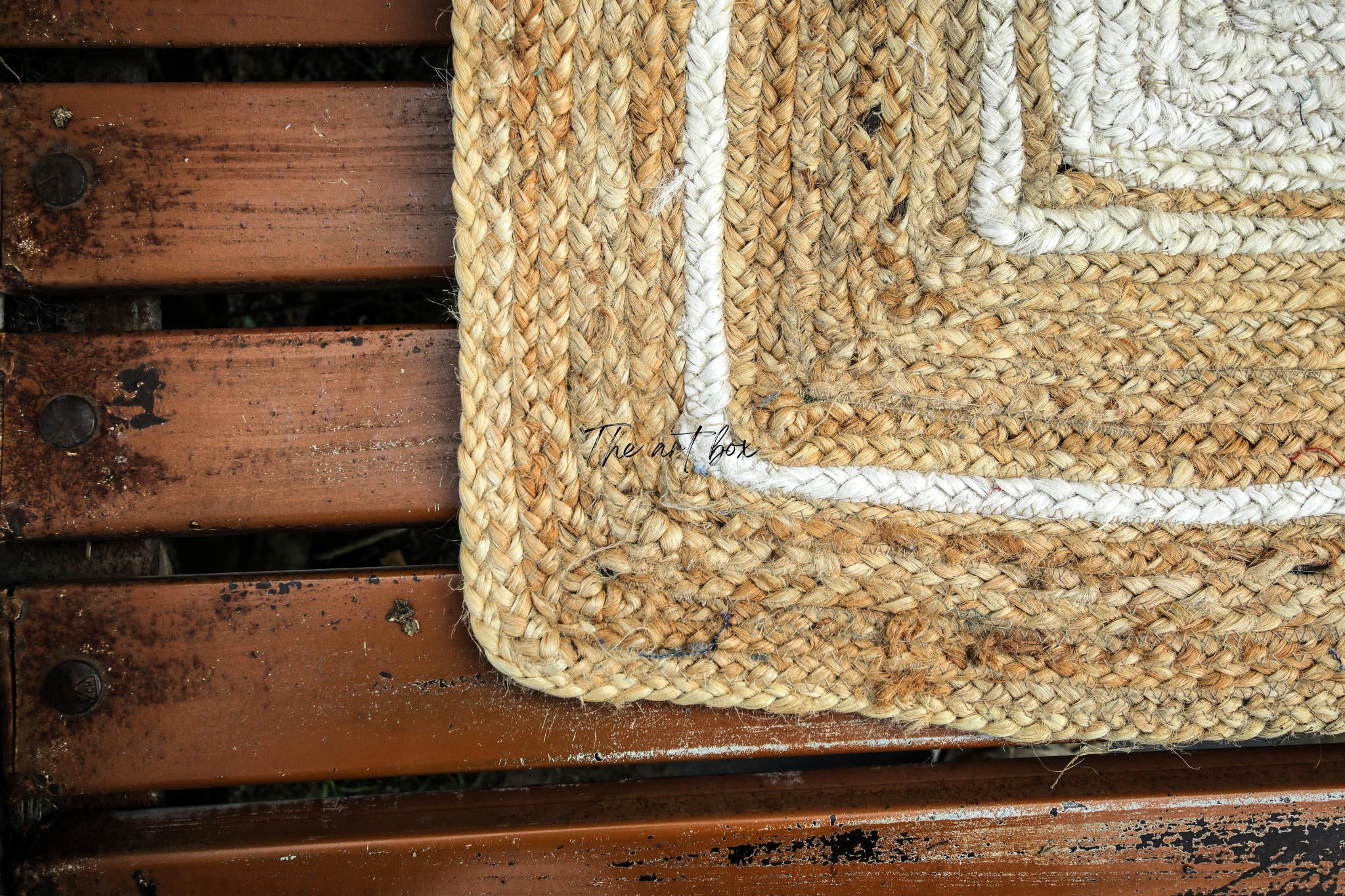Printed Cotton Indigo Rugs