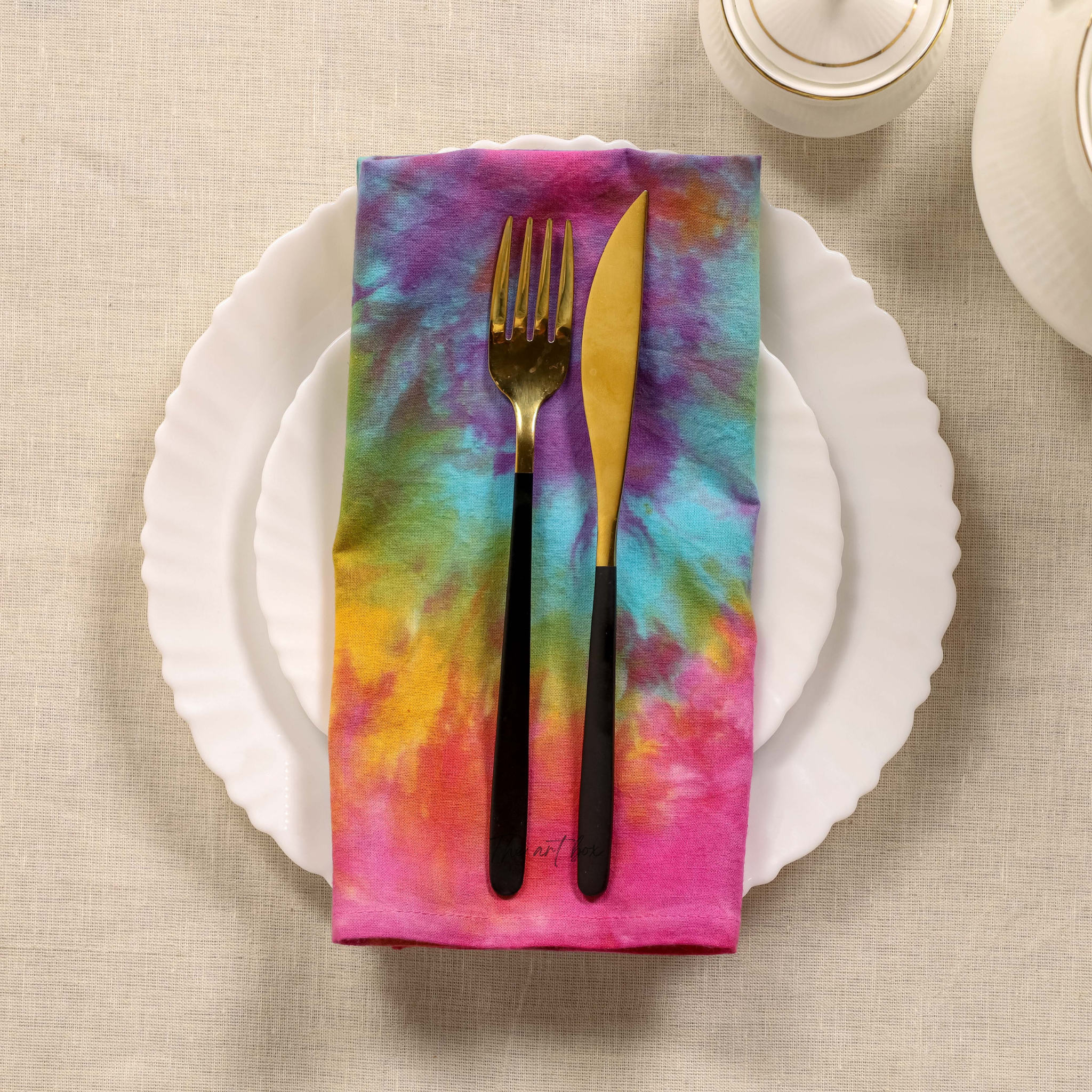 Multi-Color Cotton Table Napkins