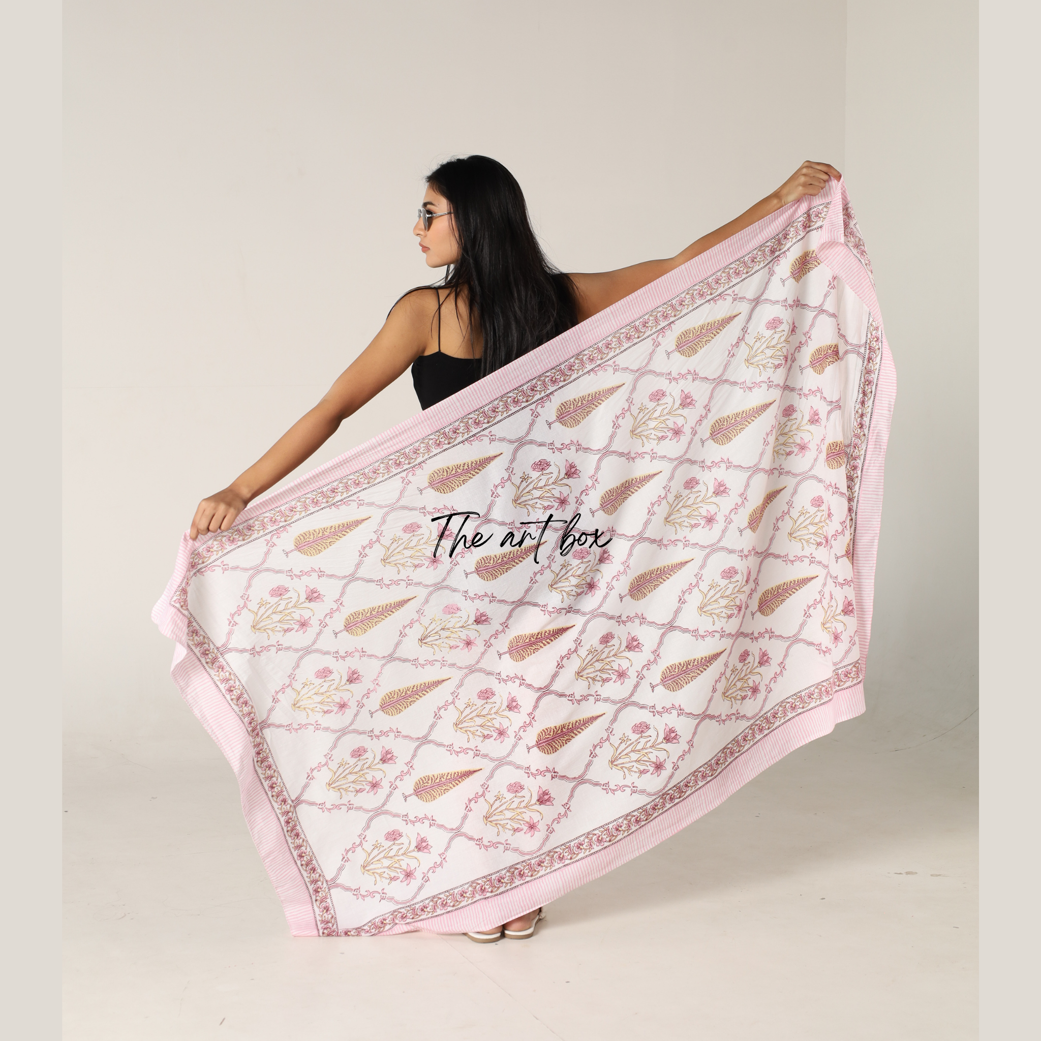Boho Blossoms: Printed Sarong Wrap