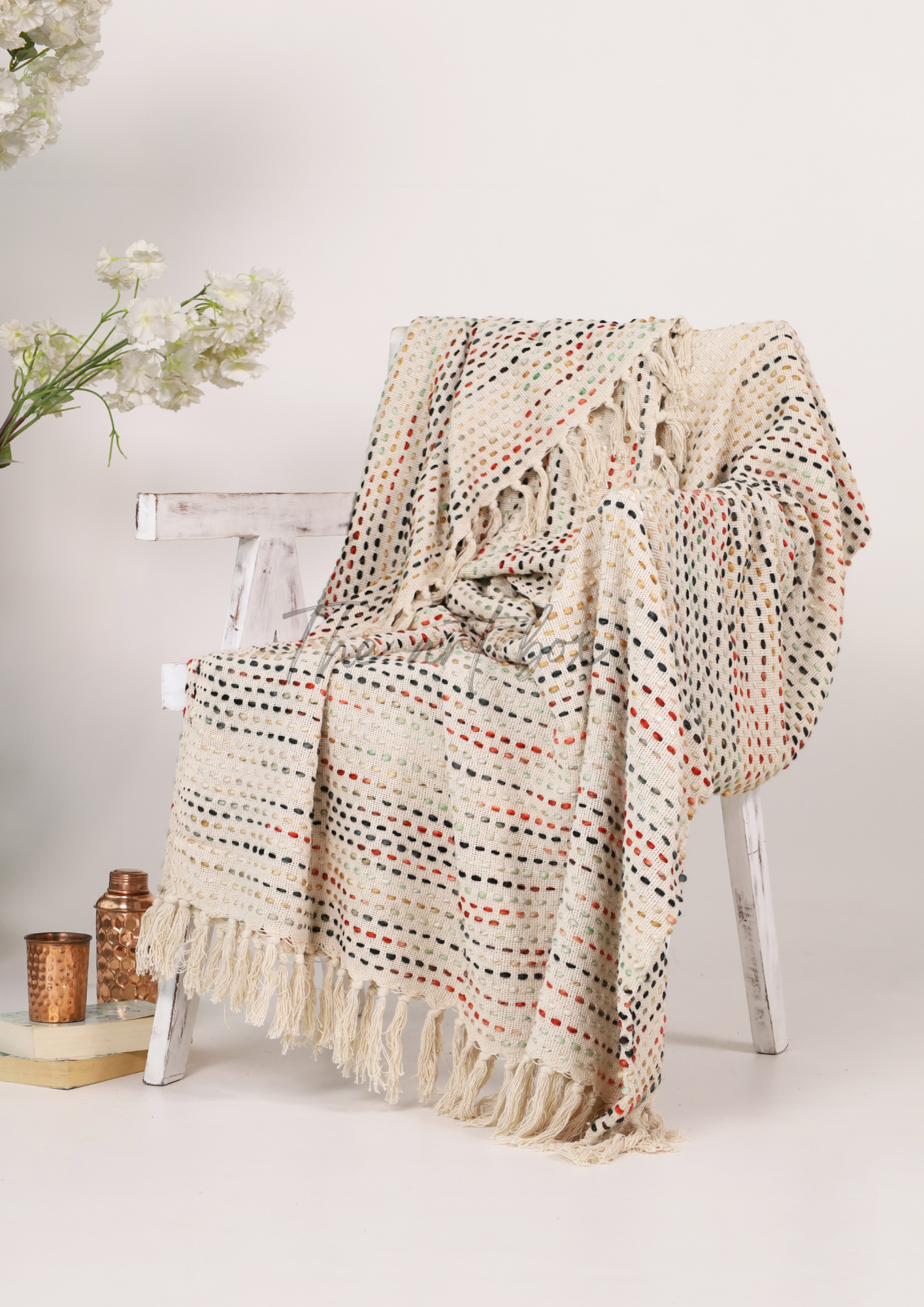 Multicolor Handwoven Throws