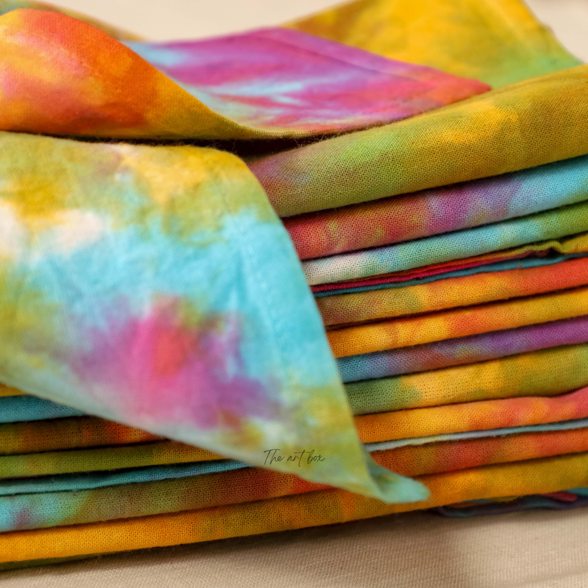 Multi-Color Cotton Table Napkins