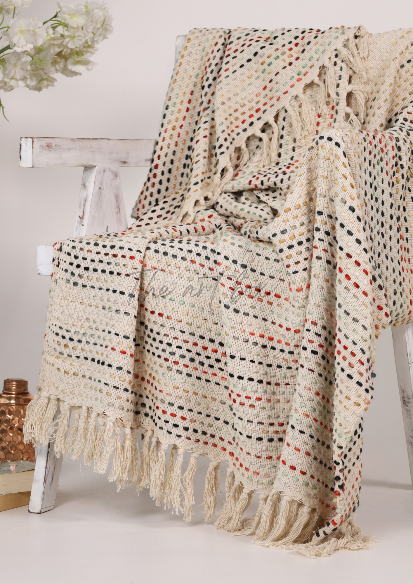 Multicolor Handwoven Throws