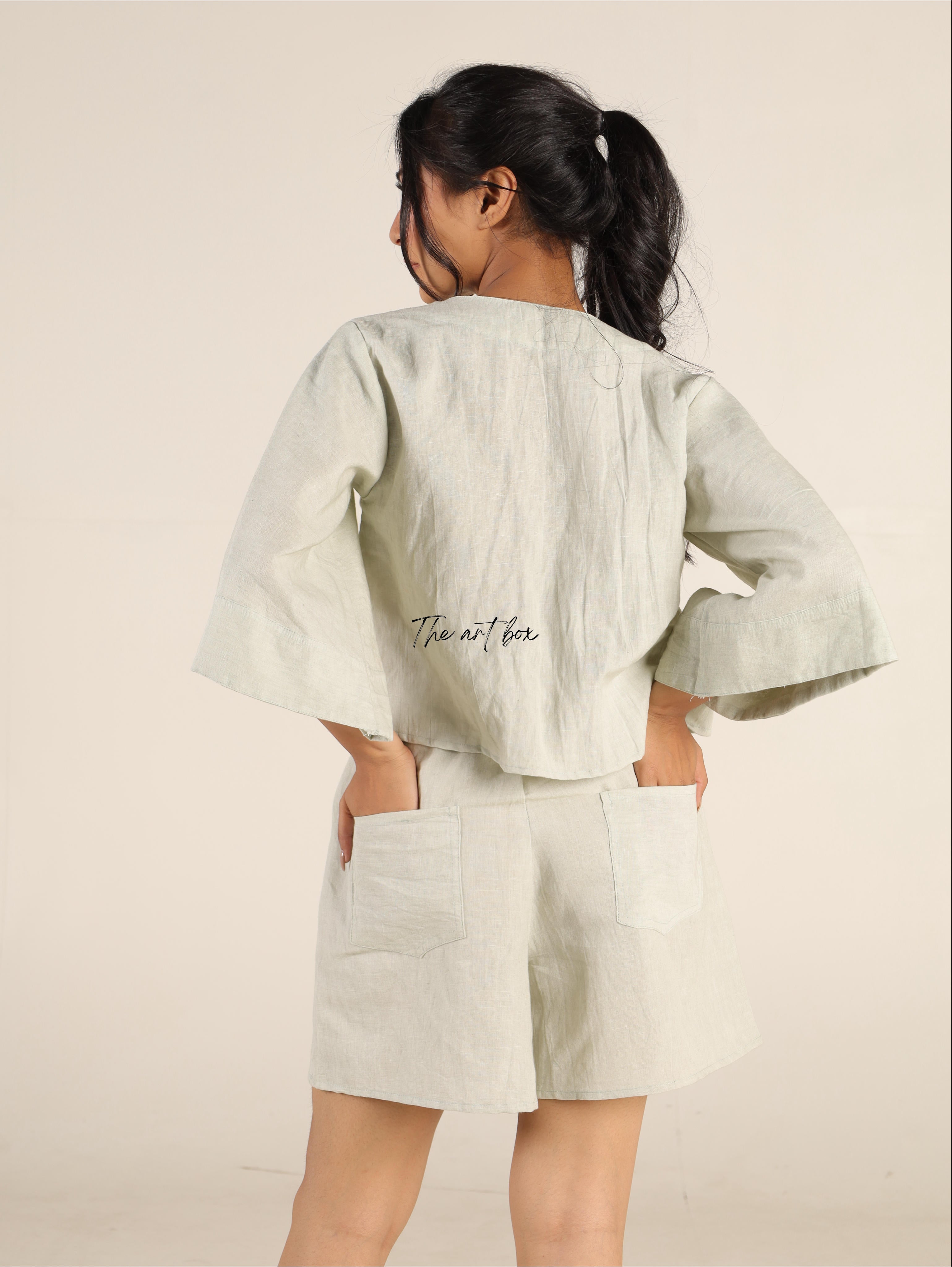 Modern Matchup Short Sleeve Co-Ord Set for Women's