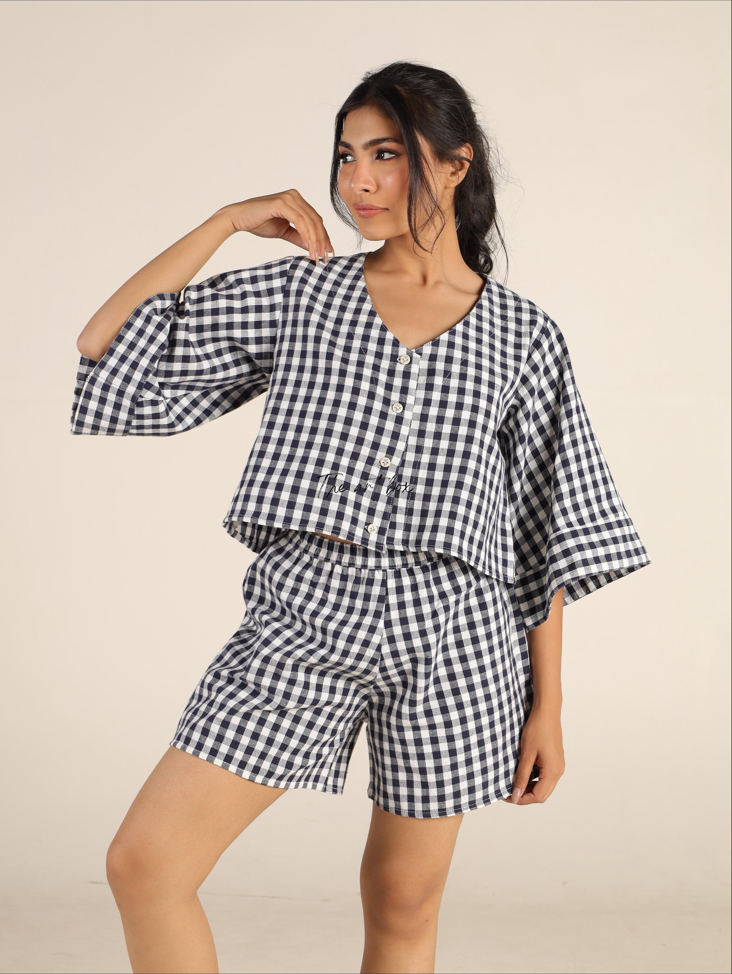 Two-Piece Perfection: Women's Short Sleeve Co-Ord Set