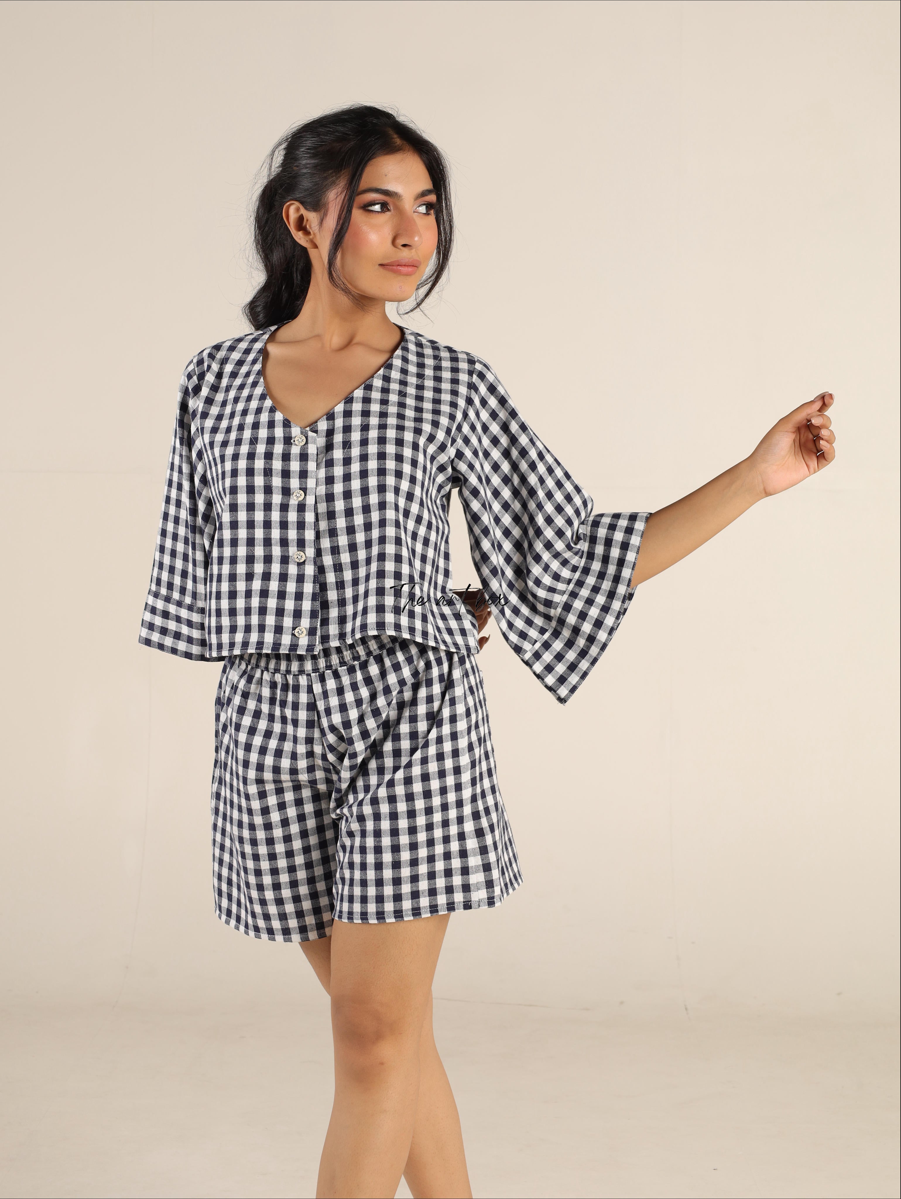 Two-Piece Perfection: Women's Short Sleeve Co-Ord Set