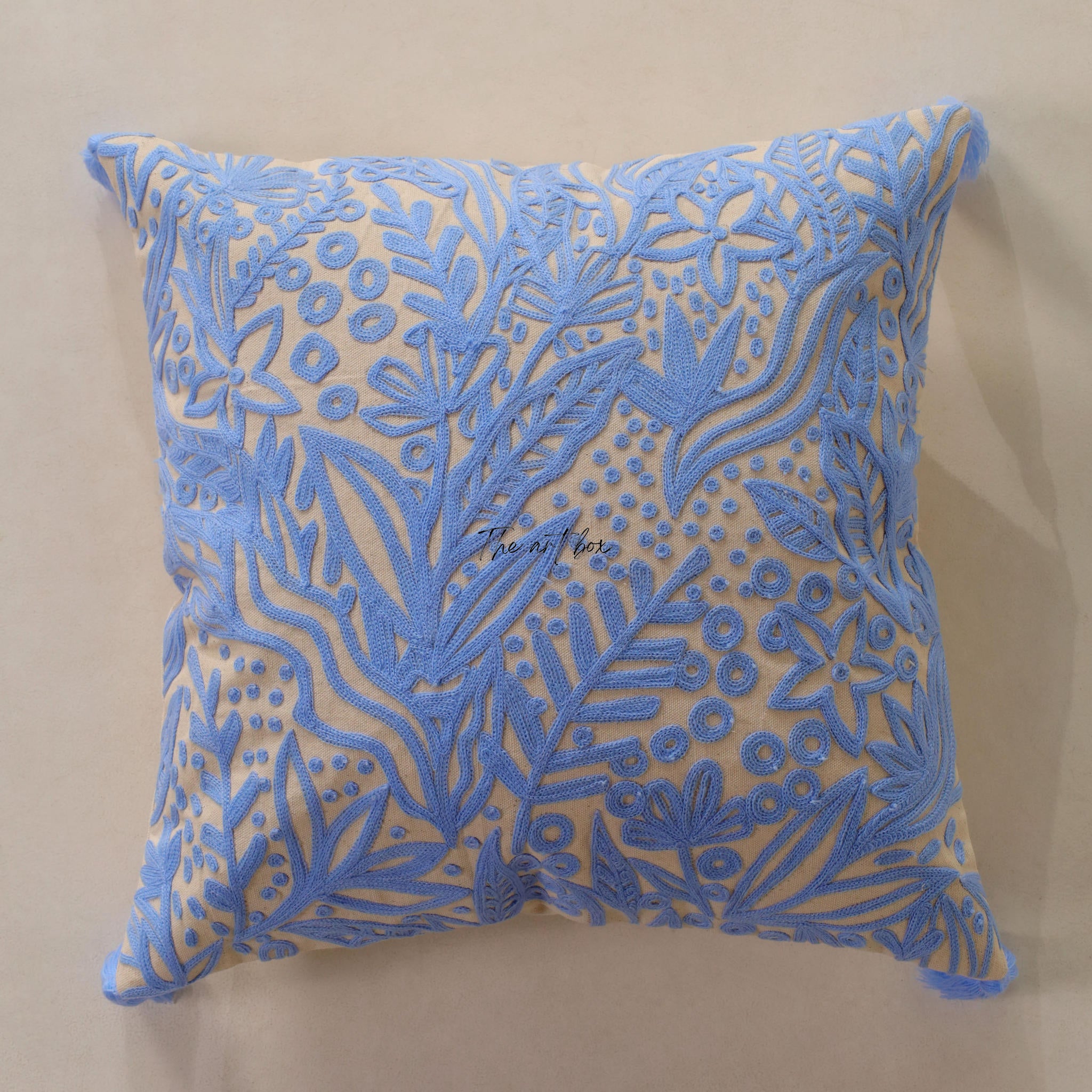 Customizable Floral Cushion - Design Your Own Botanical Bliss