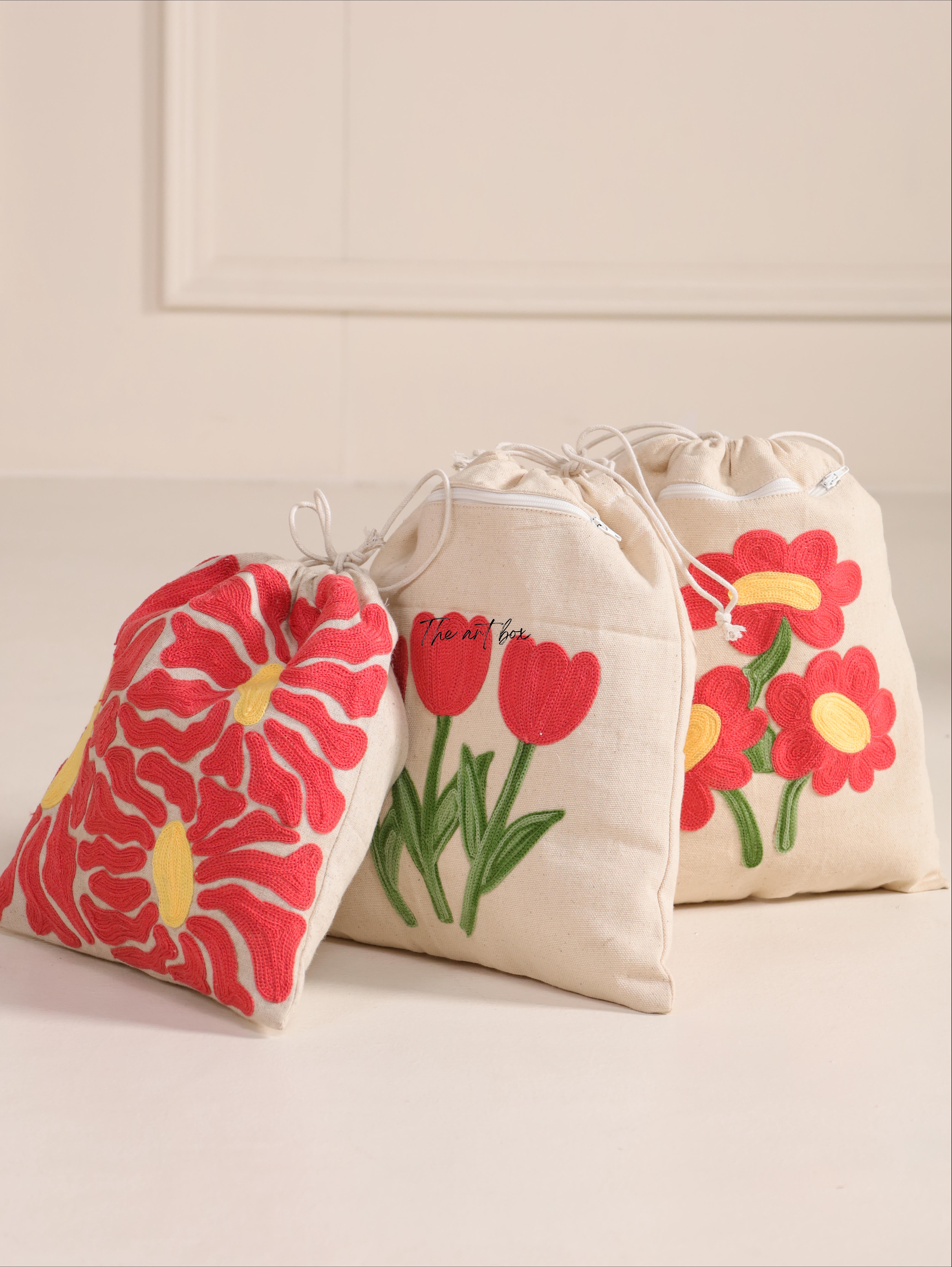 Embroidered Drawstring Bag - Customize Your Carry