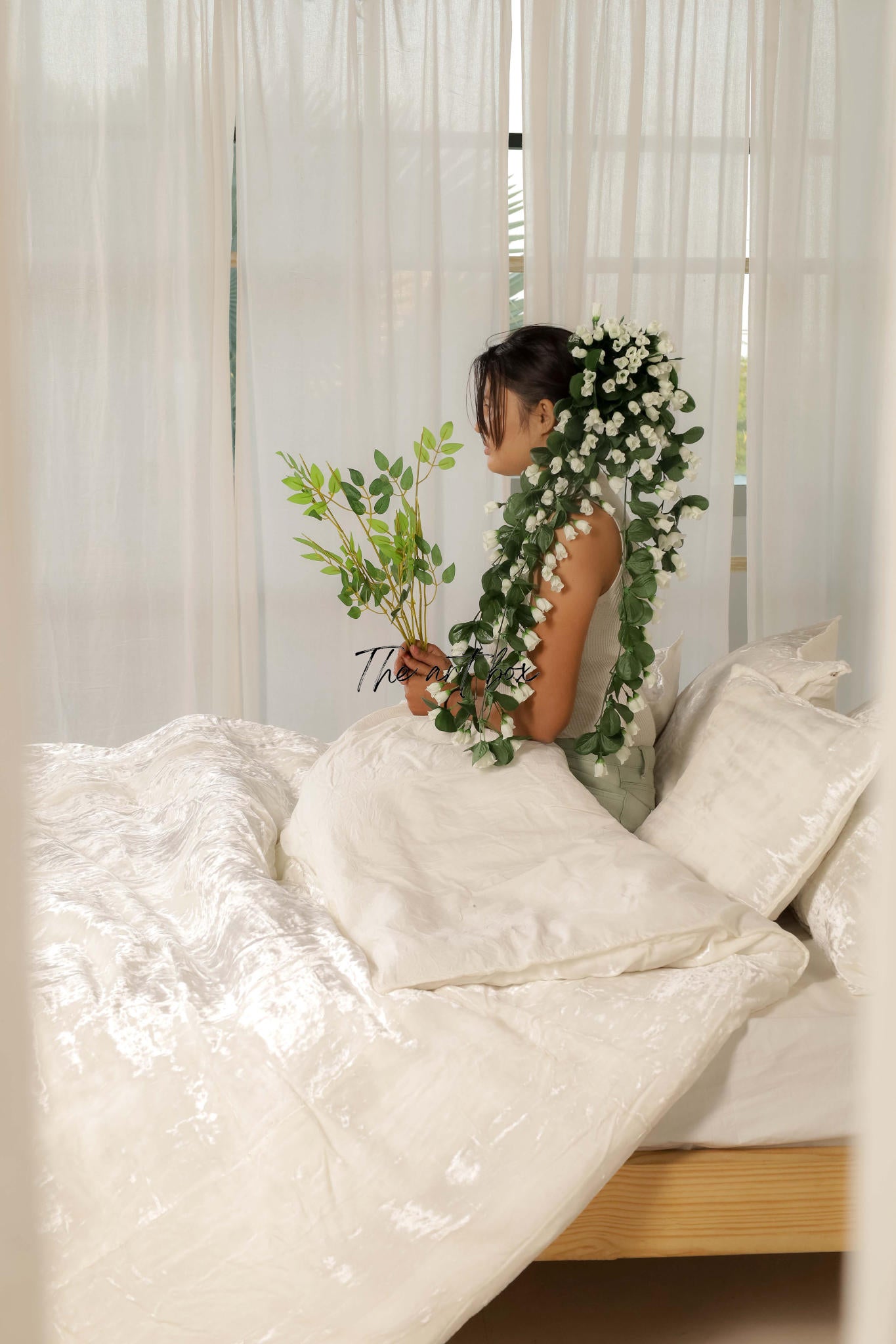 White Velvet Duvet Cover