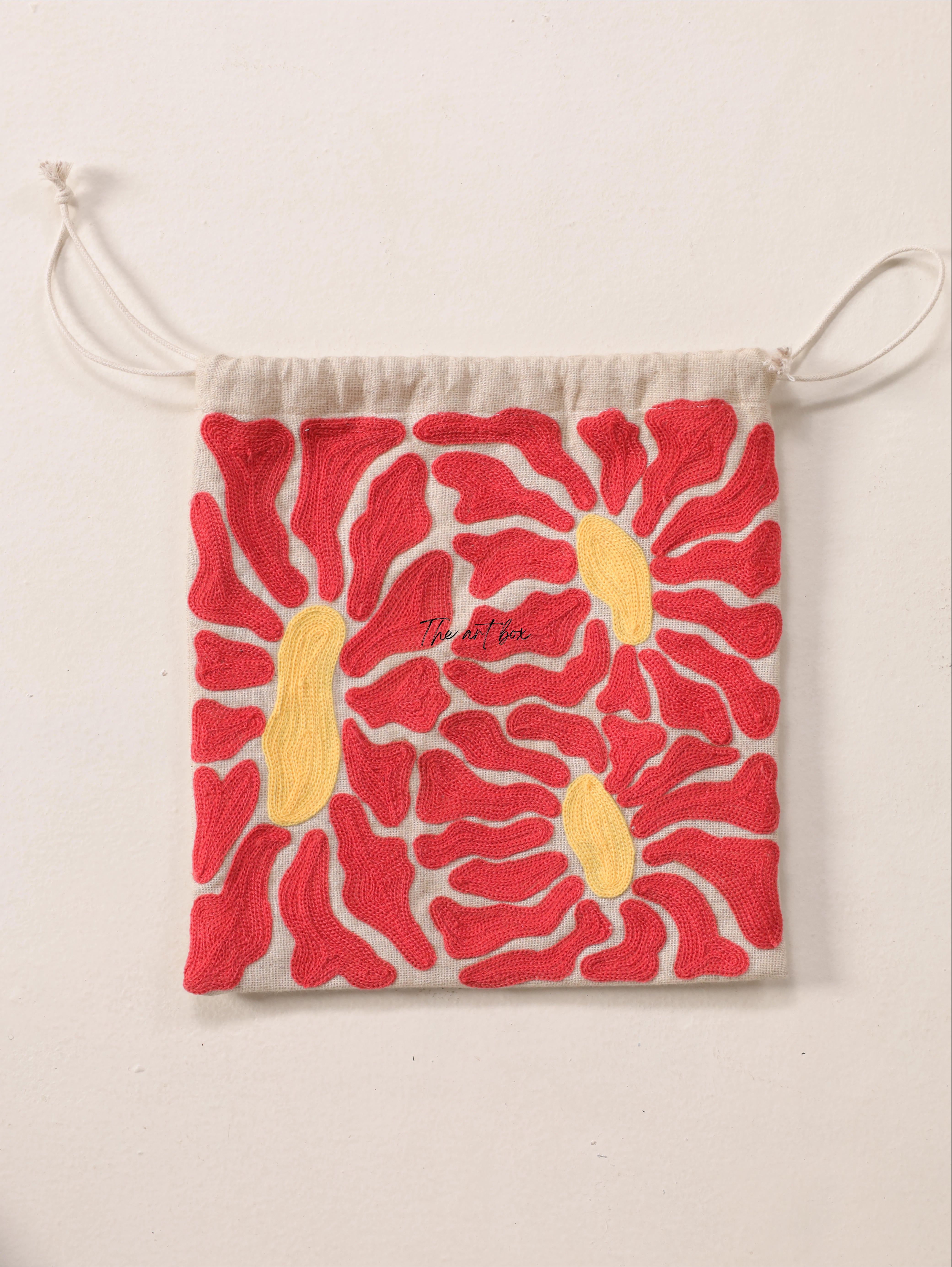 Personalized Embroidery Potli Handbag - Carry Your Style