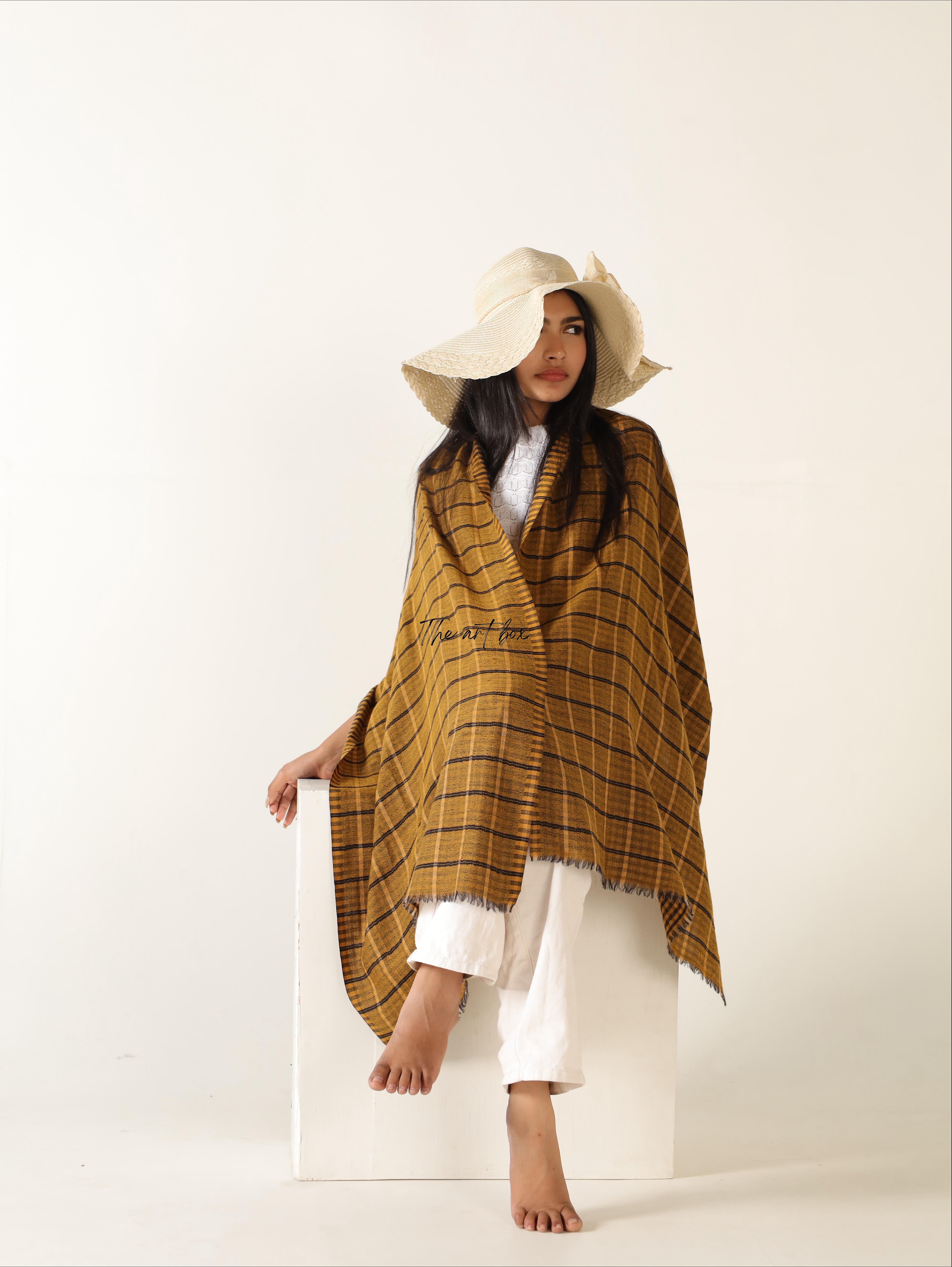 Reversible Plaid Cashmere Feel Scarf: Your Wardrobe Staple
