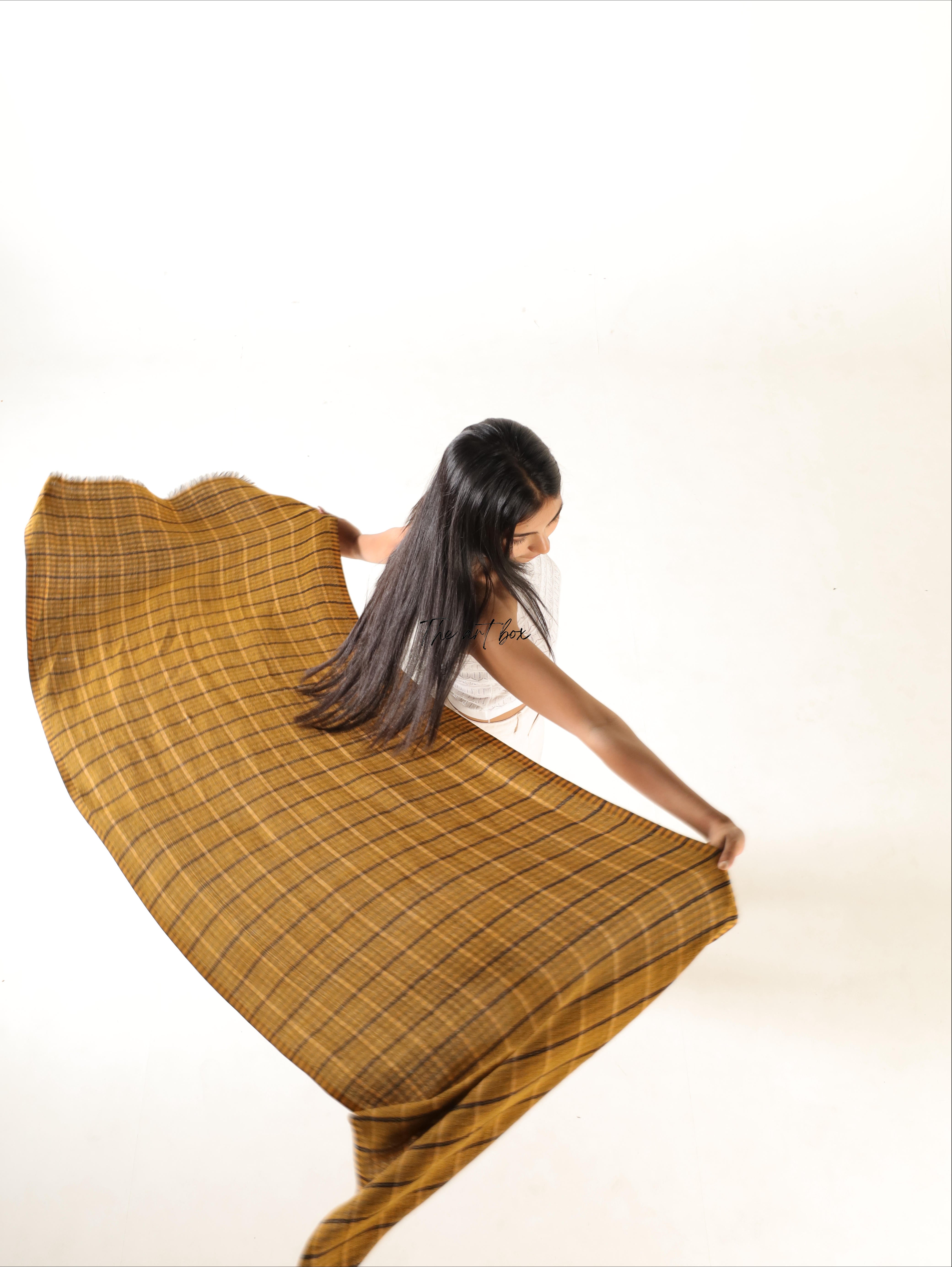 Reversible Plaid Cashmere Feel Scarf: Your Wardrobe Staple