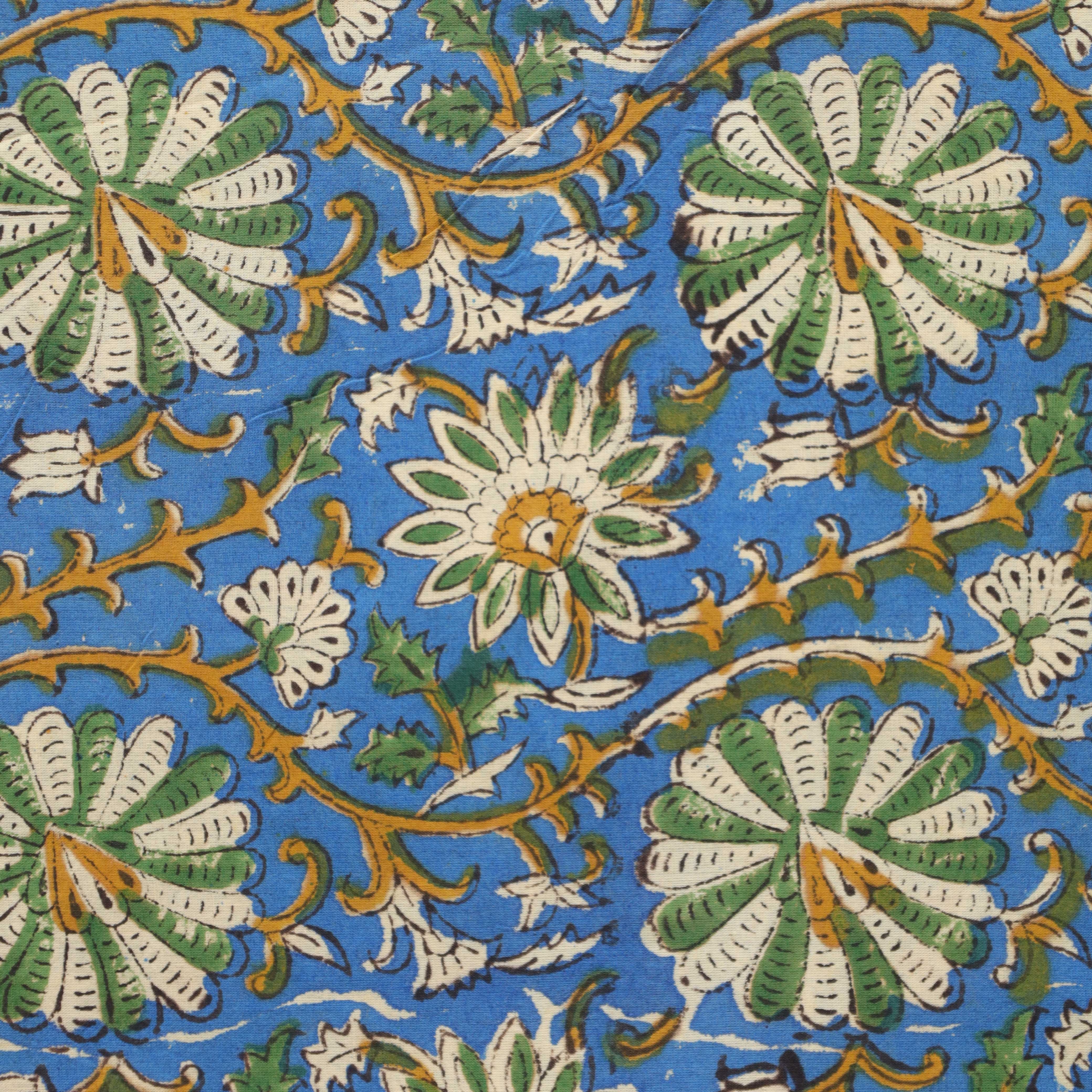 Premium Hand Block Printed Cotton Fabric Collection