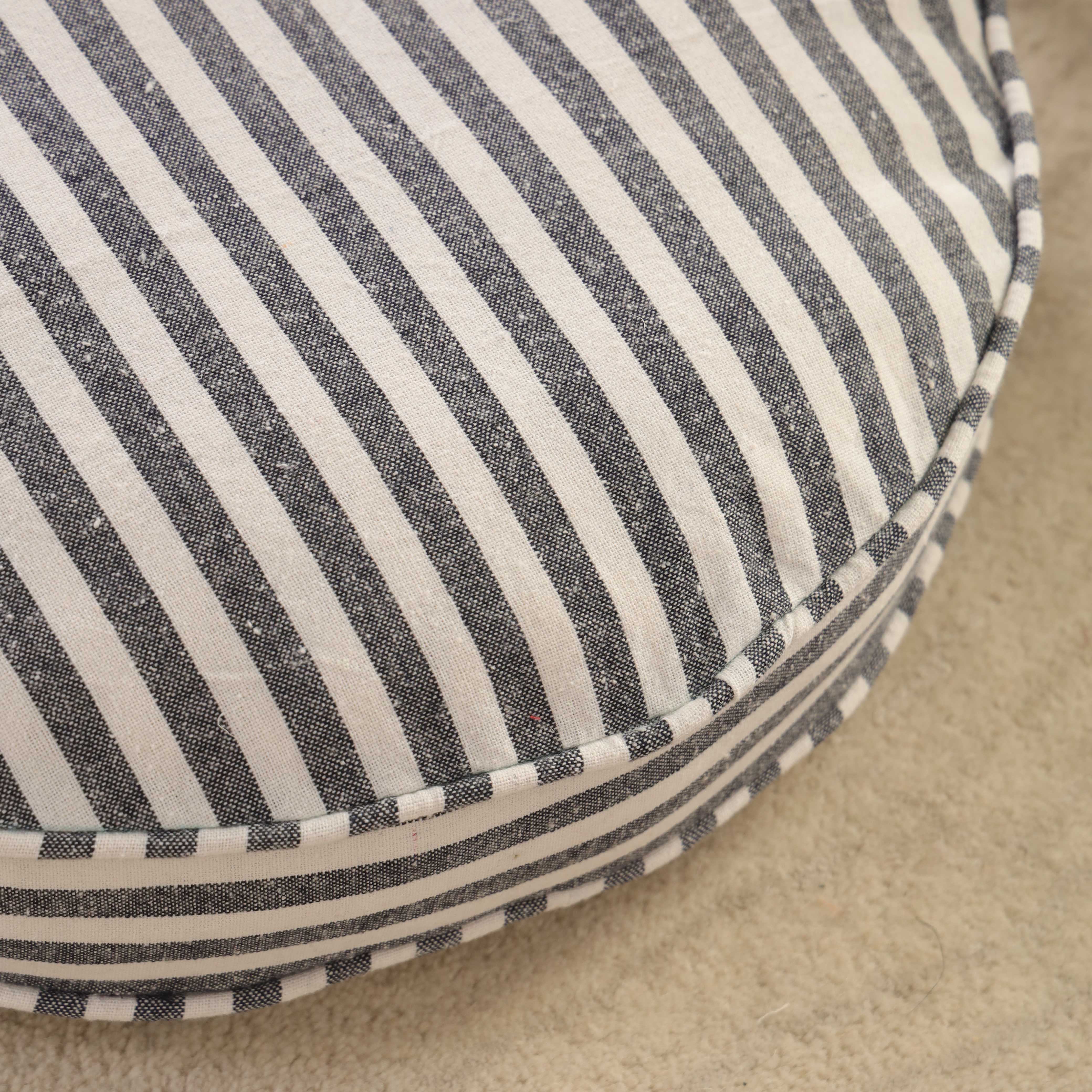 Round Stripe Floor Cushion
