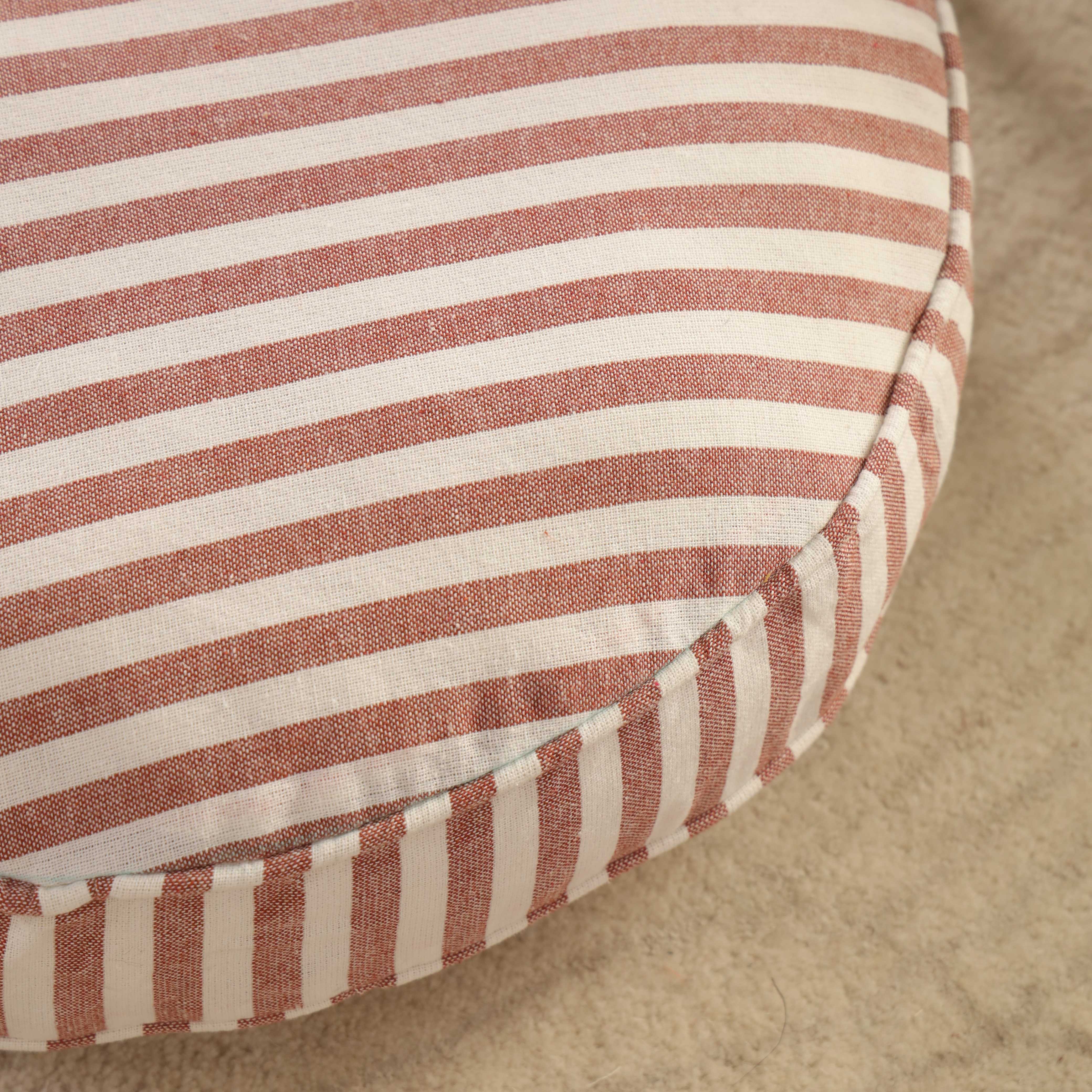 Round Stripe Floor Cushion