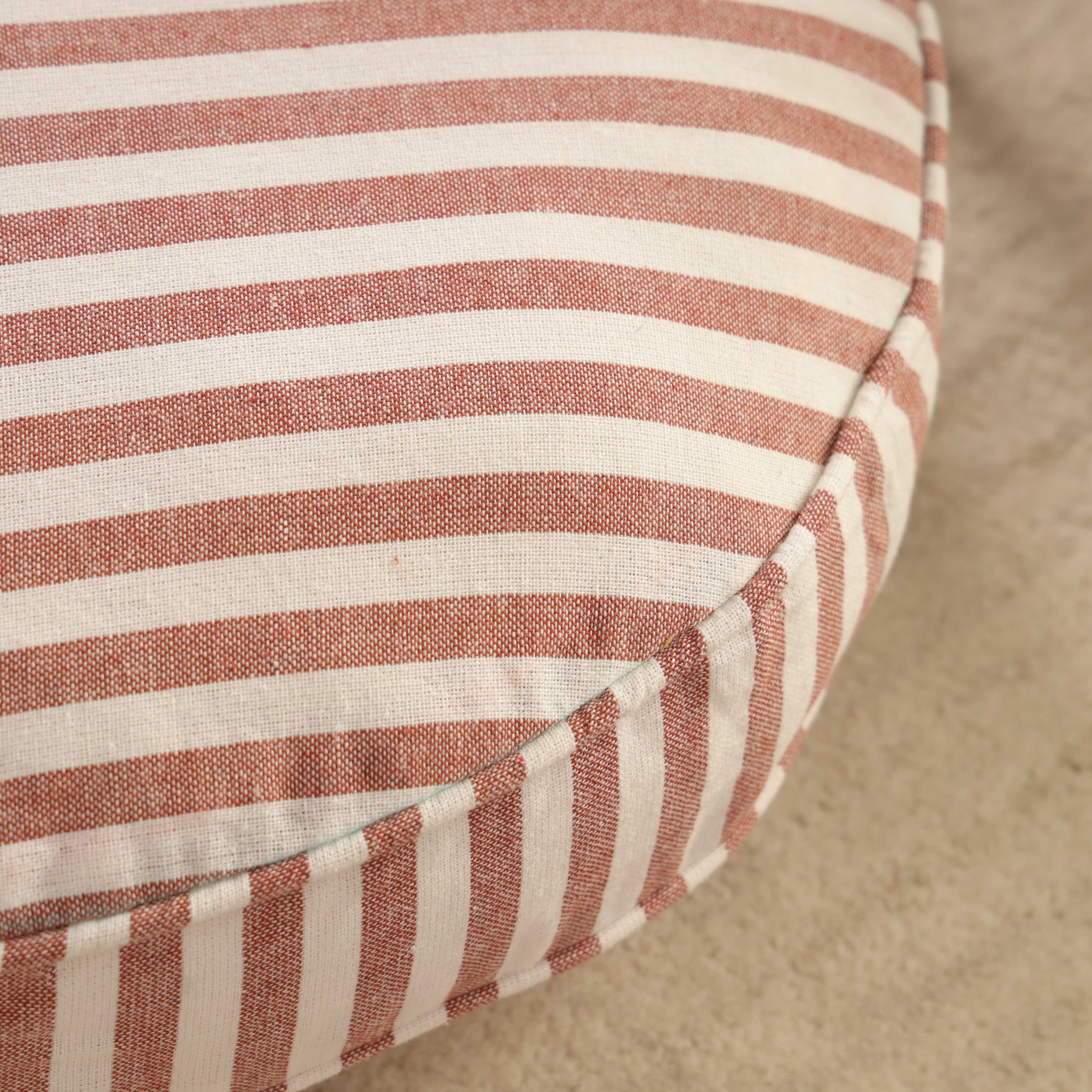 Round Stripe Floor Cushion