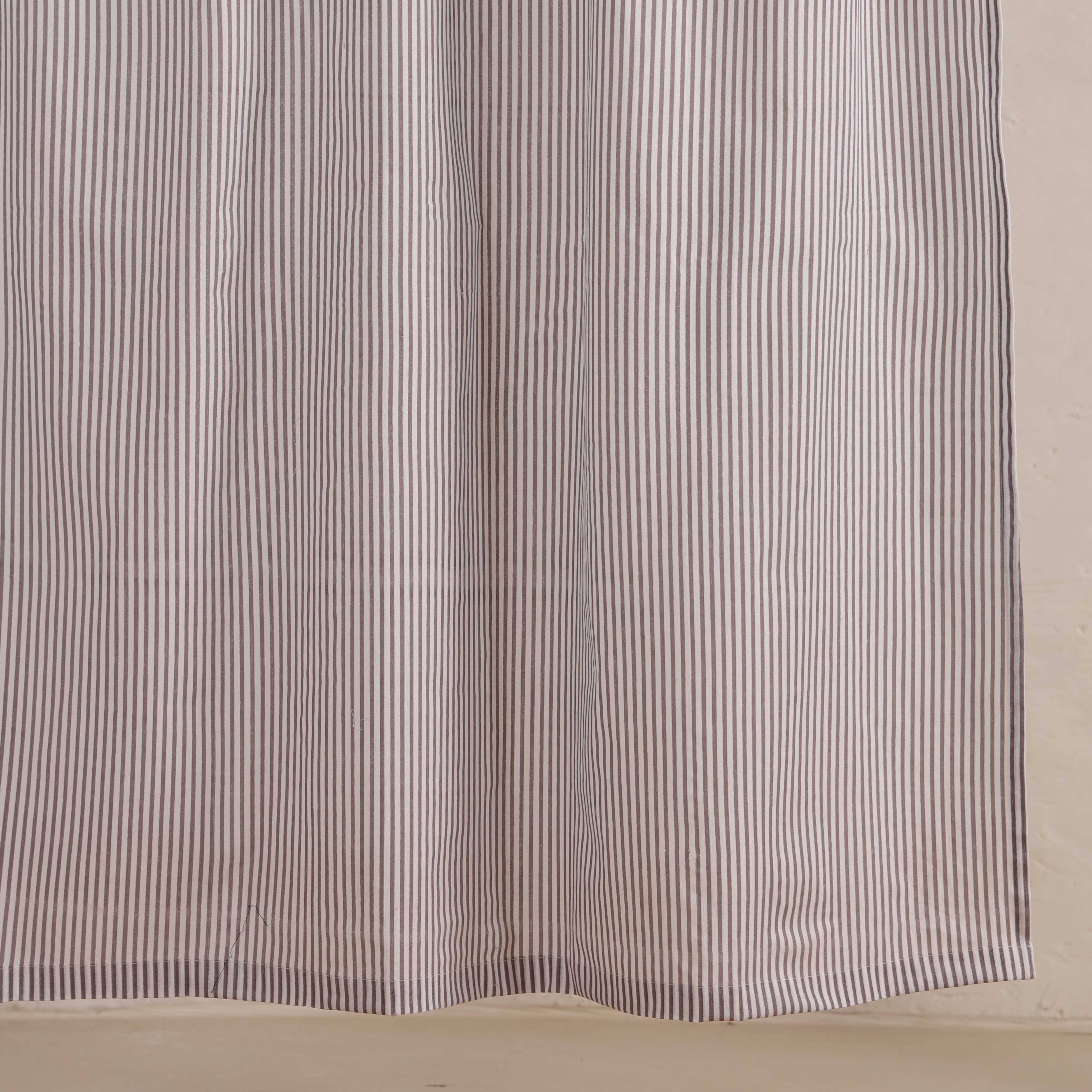 Premium 100% Cotton Floral Print Curtain - Single Panel - Elegant Orange Flower Motif Window Treatment for Living Room & Bedroom