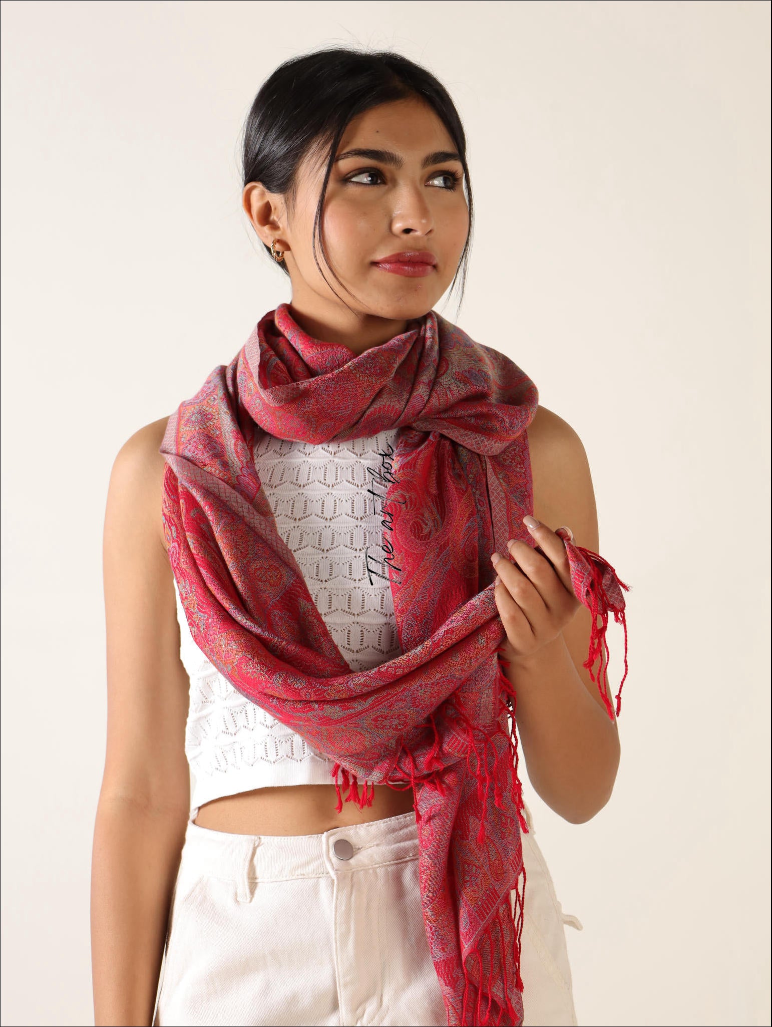 Dress Up Your Evening: Soft Silky Cashmere Feel Pashmina Scarf