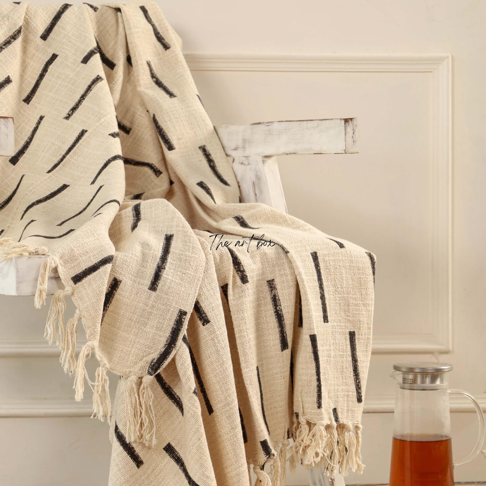 Bedding Housewarming Pigment Print Throw