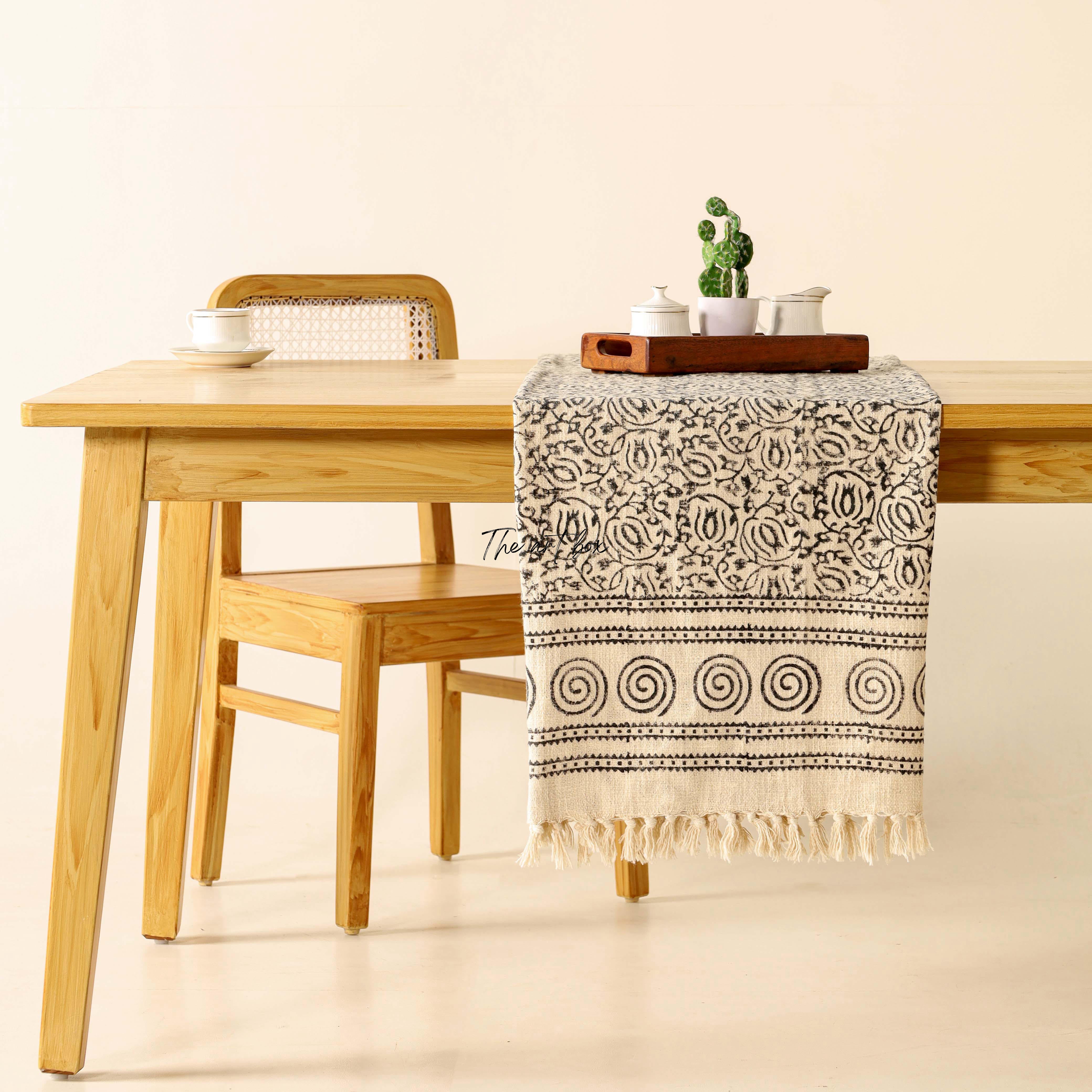 White Table Runner