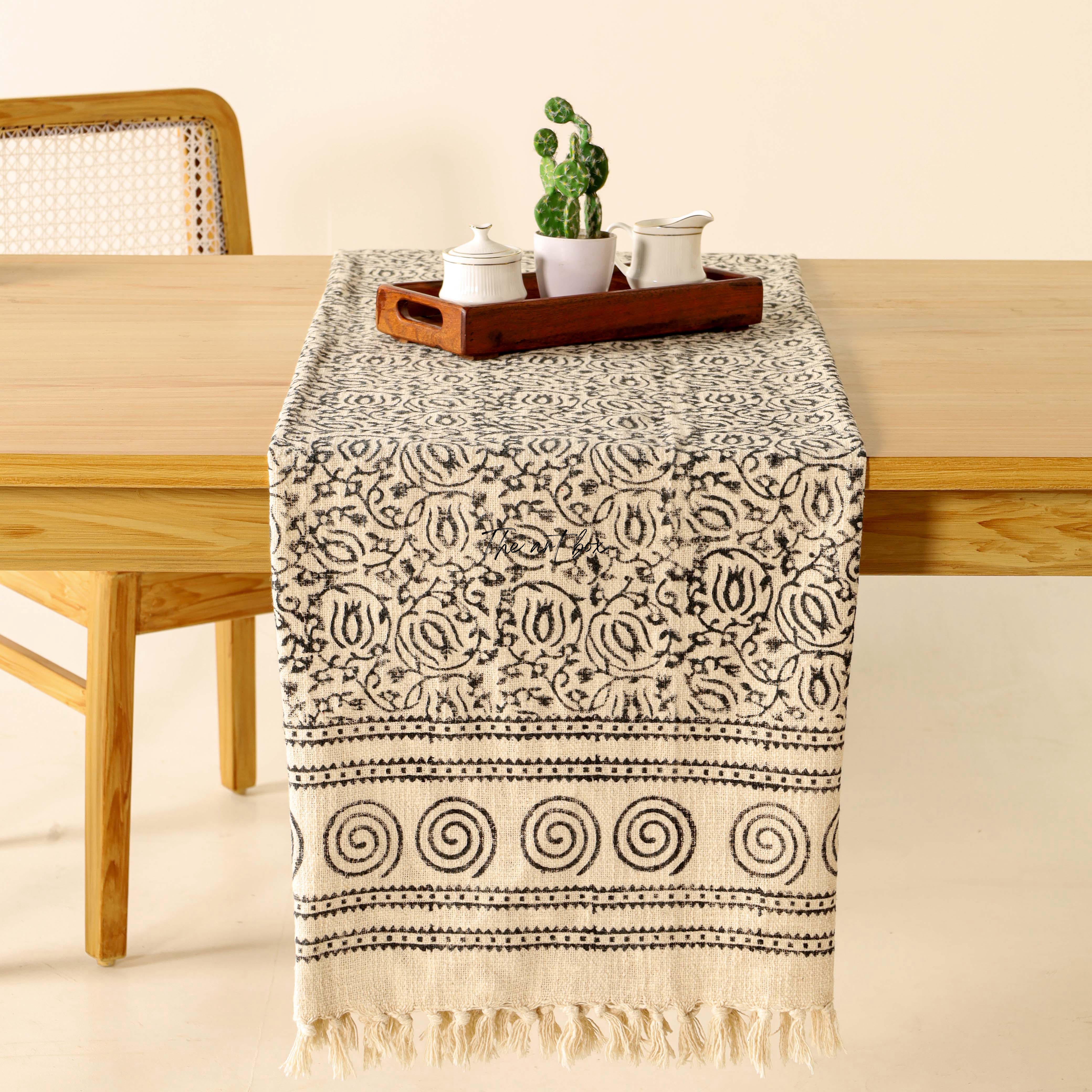 White Table Runner