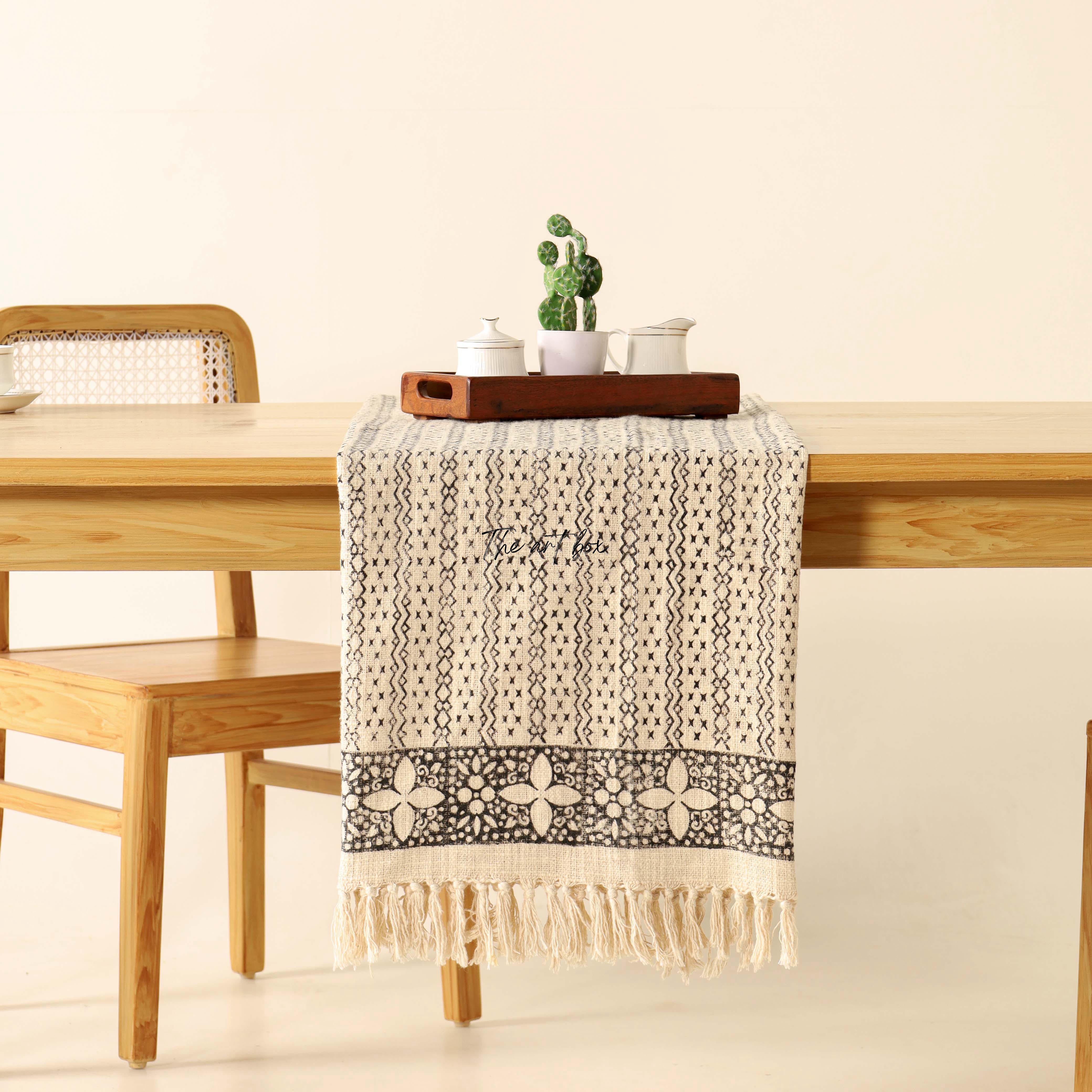 White Table Runner