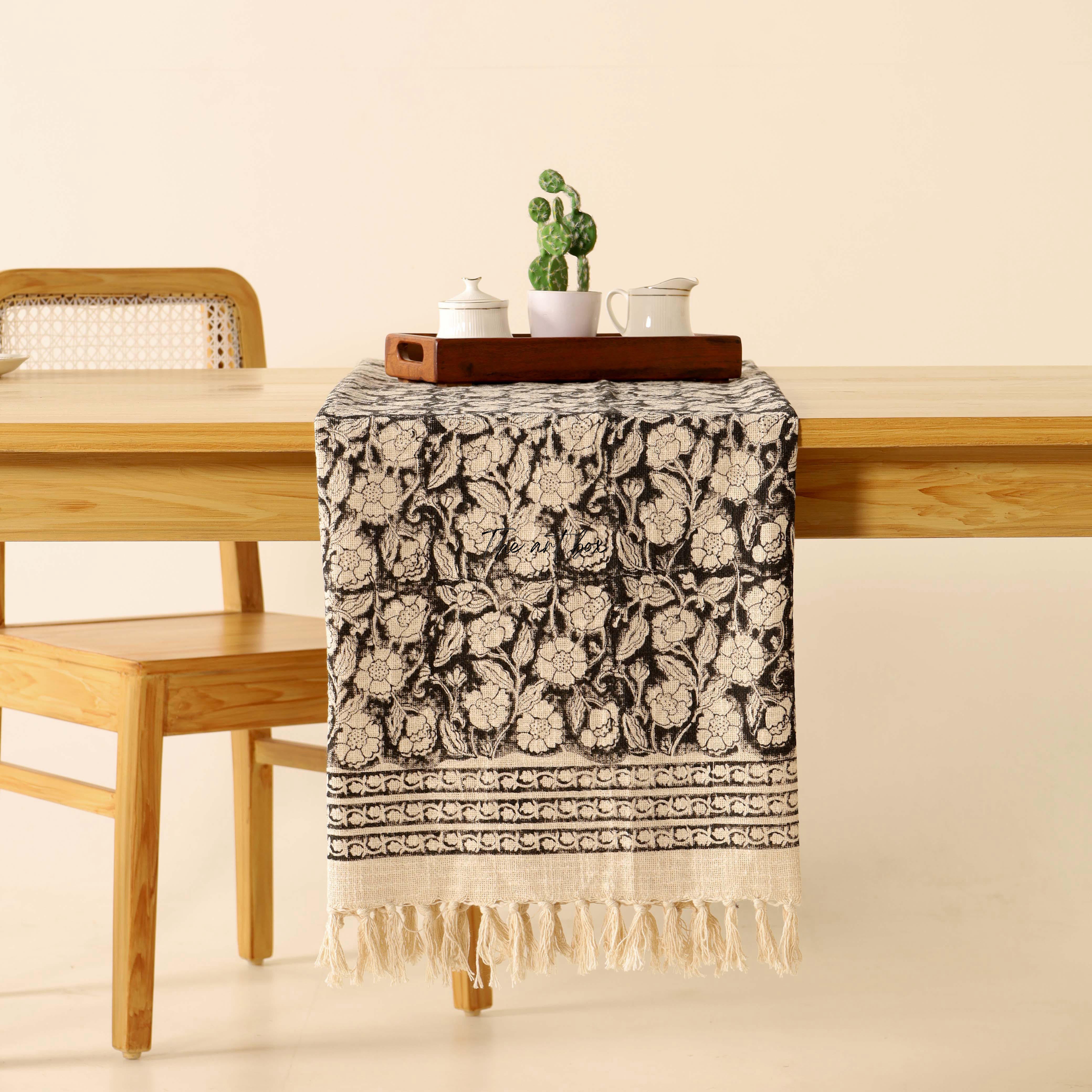 White Table Runner