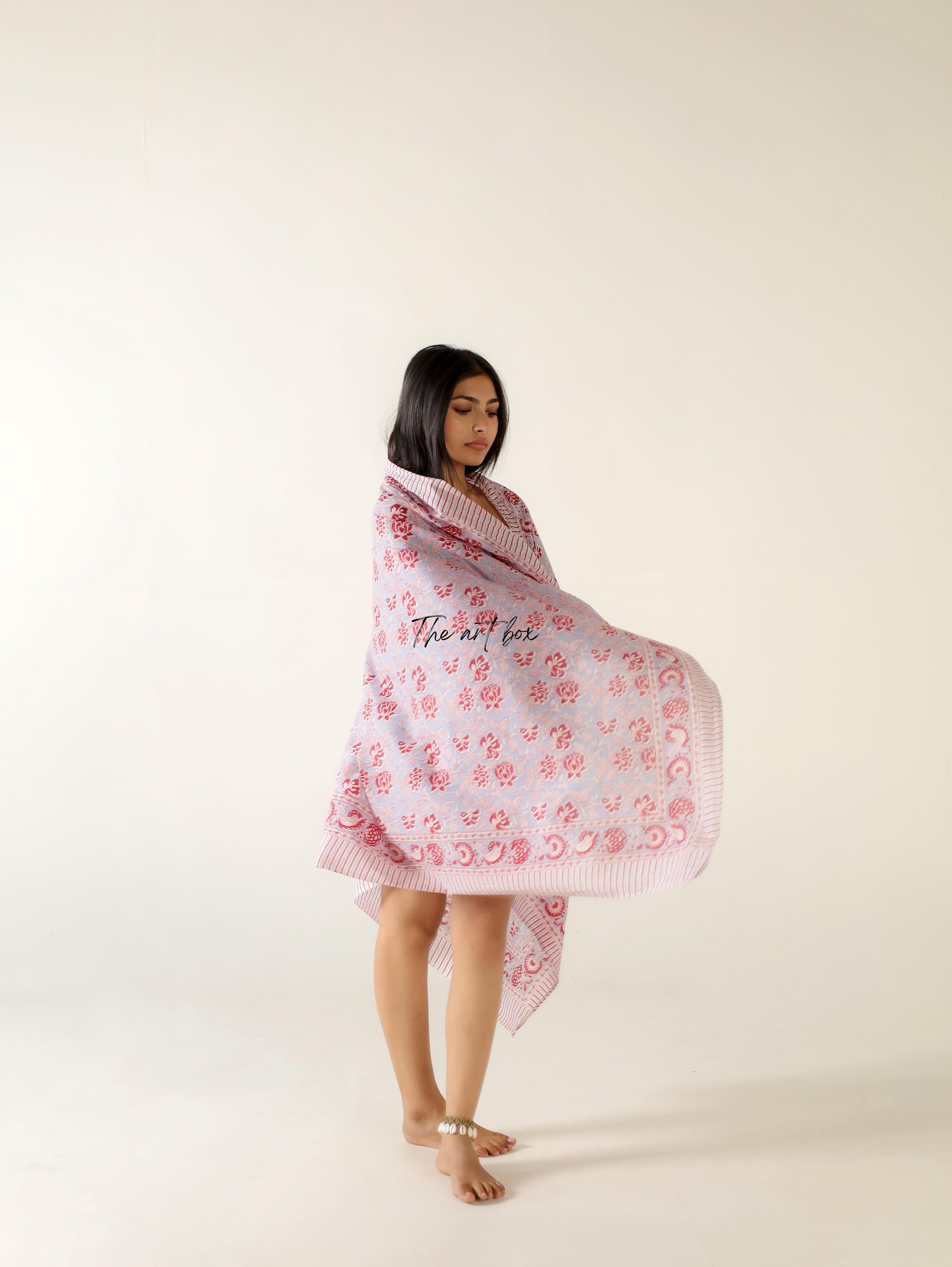 Tropical Paradise Floral Sarong Pareo for Beach Chic