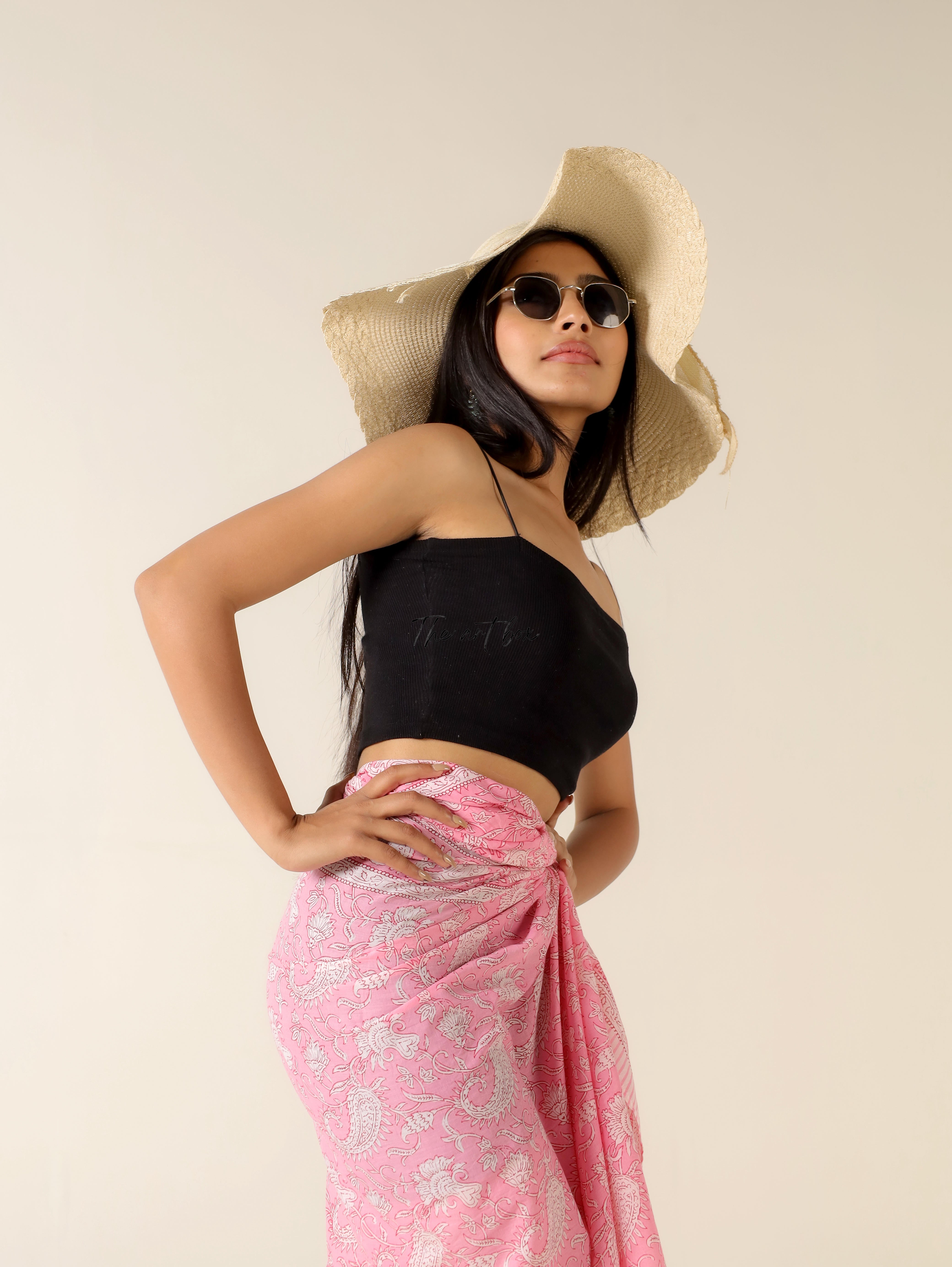 Petal Perfect: Floral Sarong Pareo for Stylish Sun-Kissed Looks