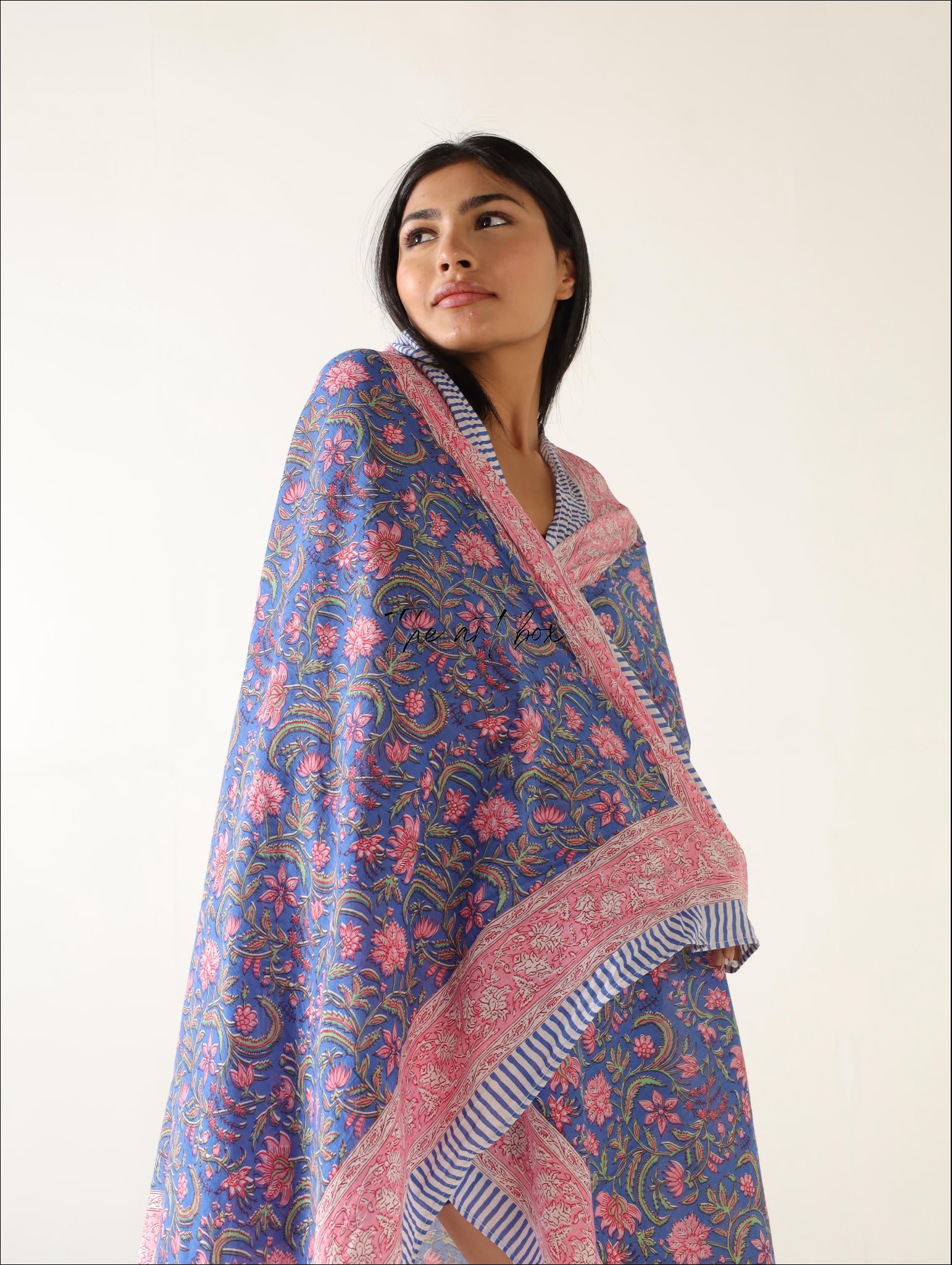 Floral Delight Cotton Sarong Pareo for Exotic Escapes