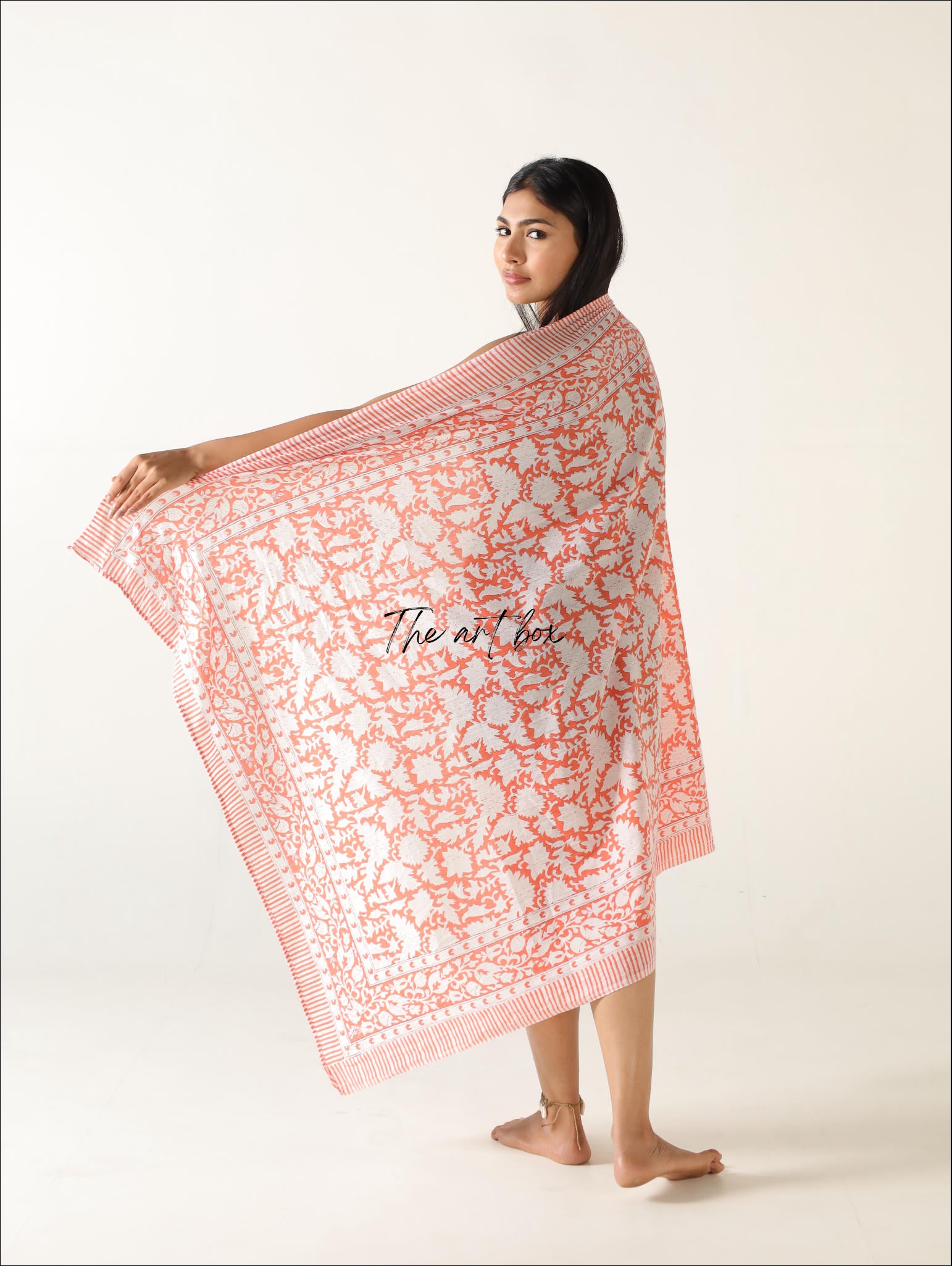 Island Chic Tropicana Twist Floral Sarong Pareo for Exotic Getaways
