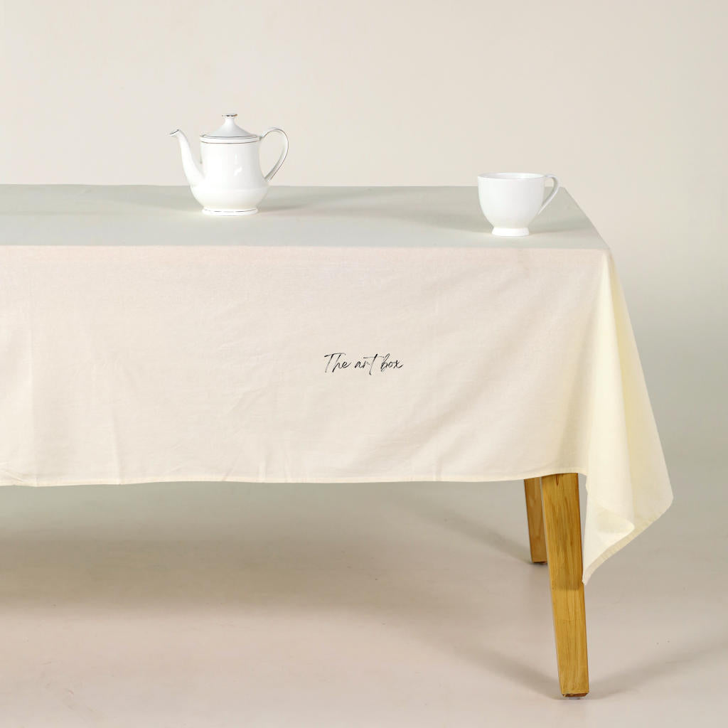 Lemon Cotton Tablecloth
