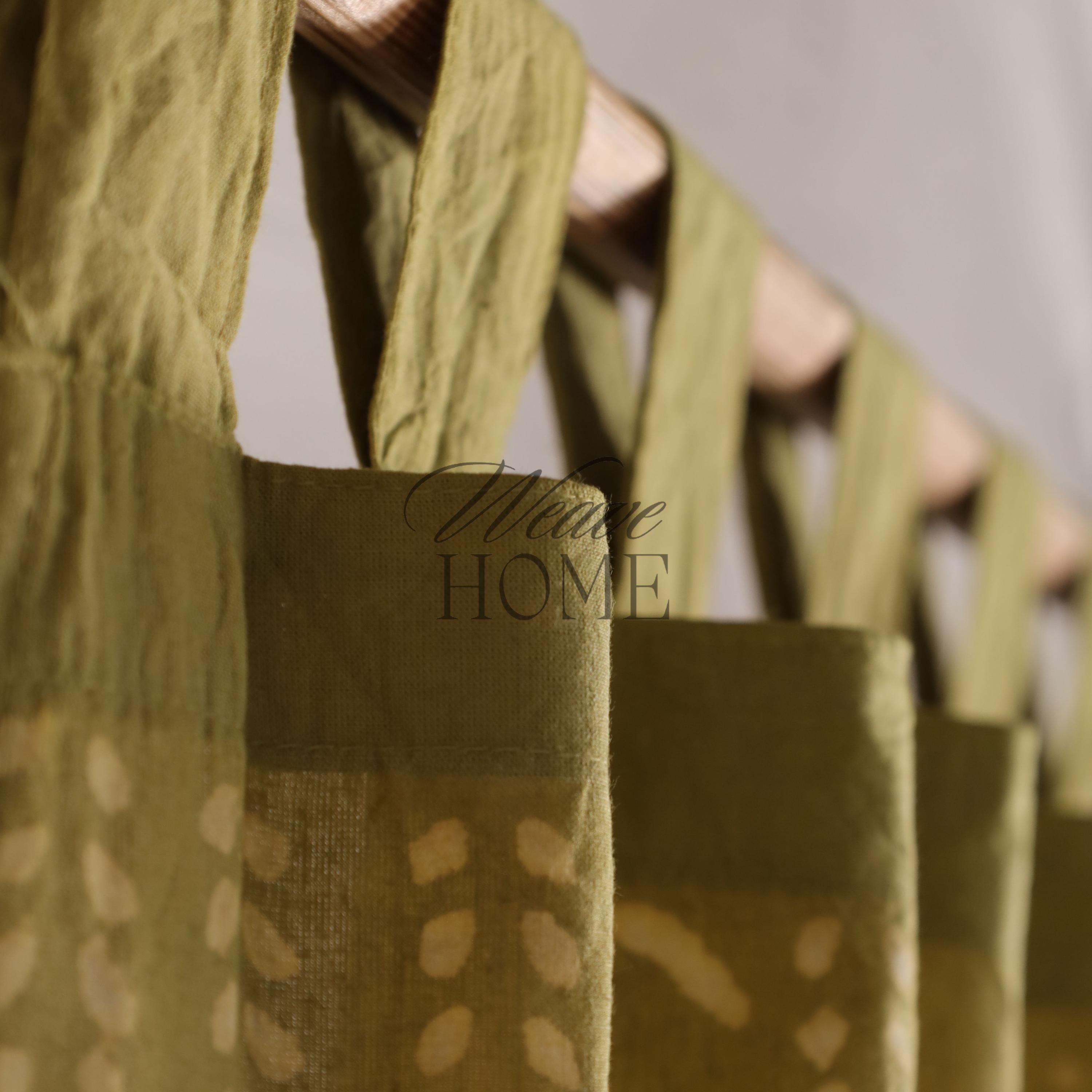 Handmade boho curtain block printed (2 panel) - Bedroom, Kitchen, Bathroom, Office Home Decorative Curtain