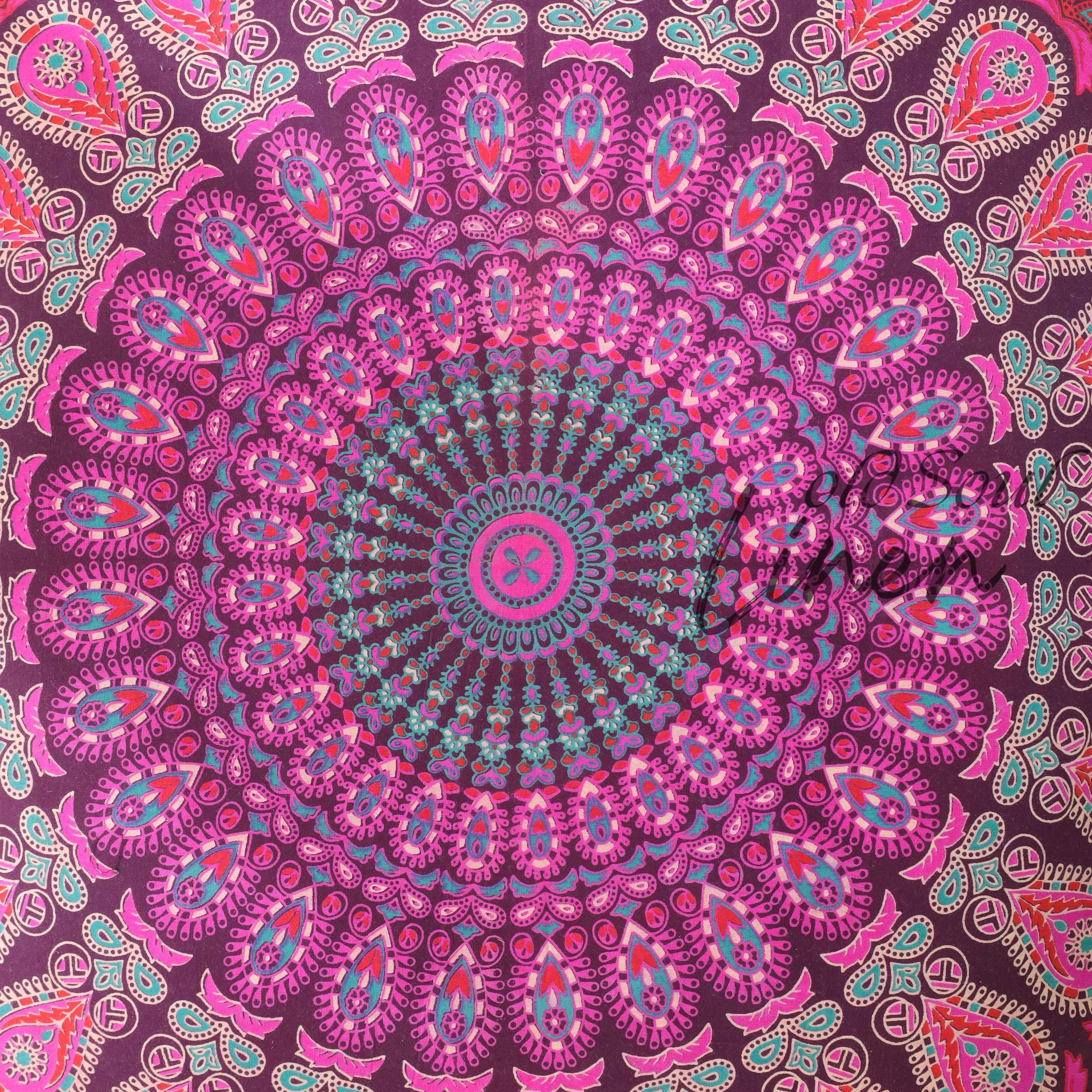 Meditation Floor Cushion, Square Floor Seating Cover, Gypsy Decoration, Throw Pillow, Bohemian Pouffe Home Décor Yoga Meditation Cushion 35"