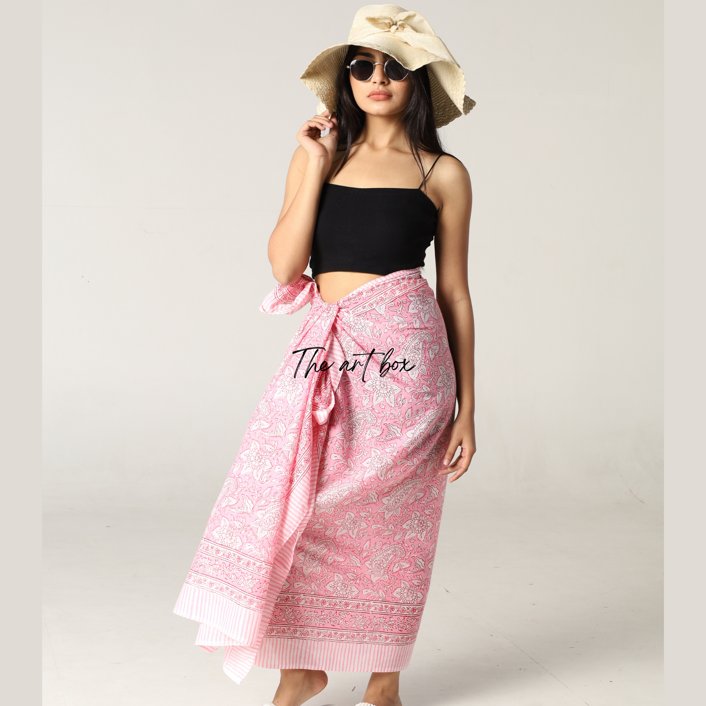 Daisy Dreams: Floral Sarong Cover-Up