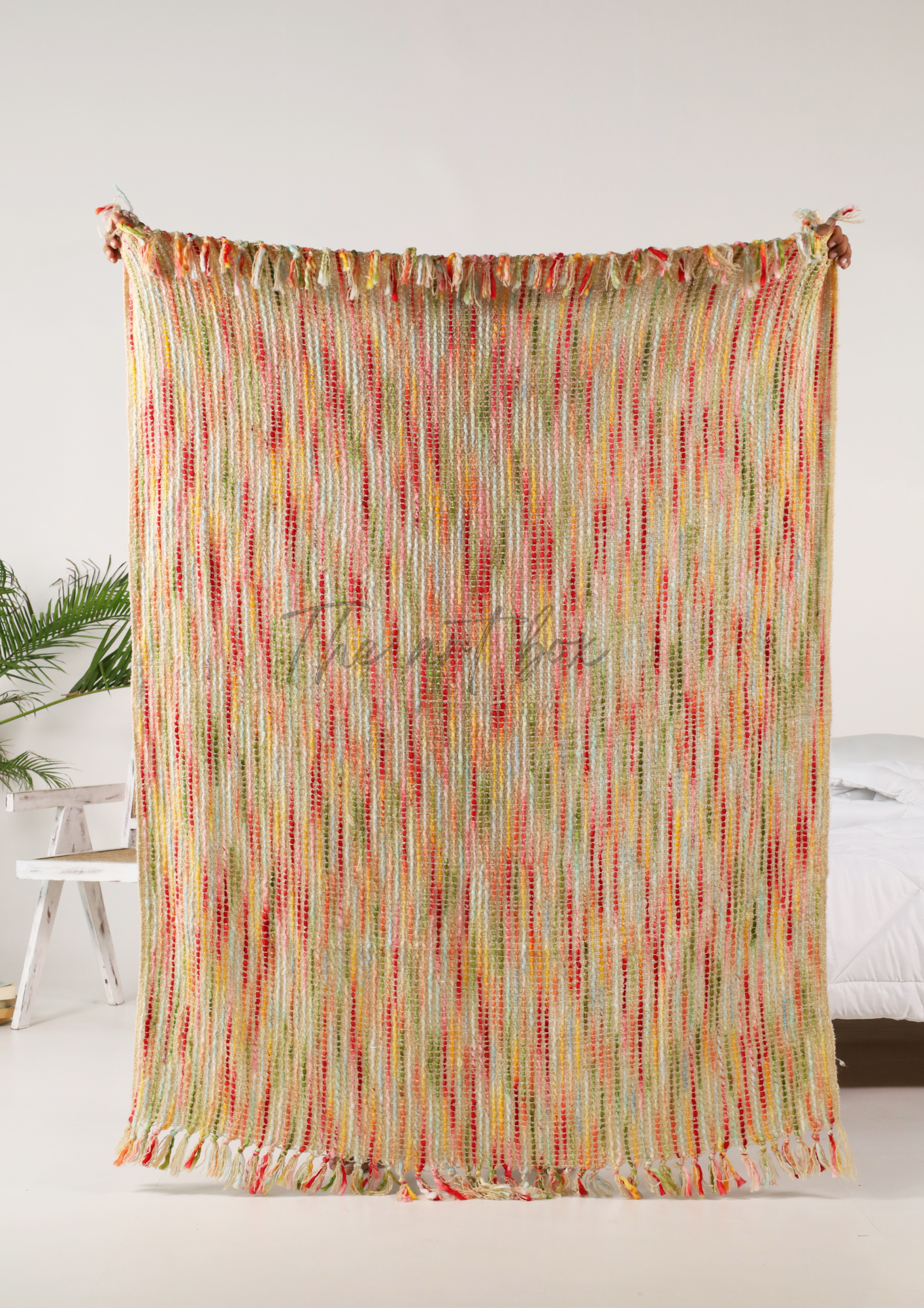 Multicolor Handwoven Throws