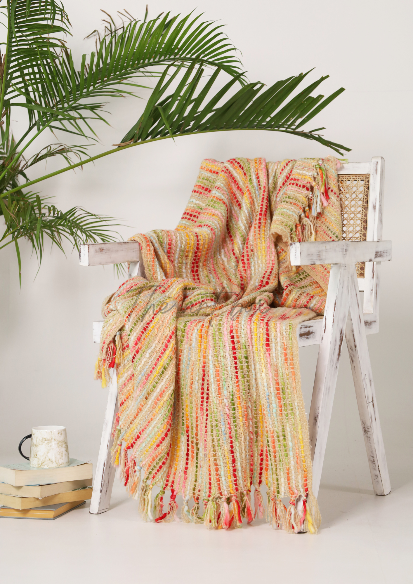 Multicolor Handwoven Throws