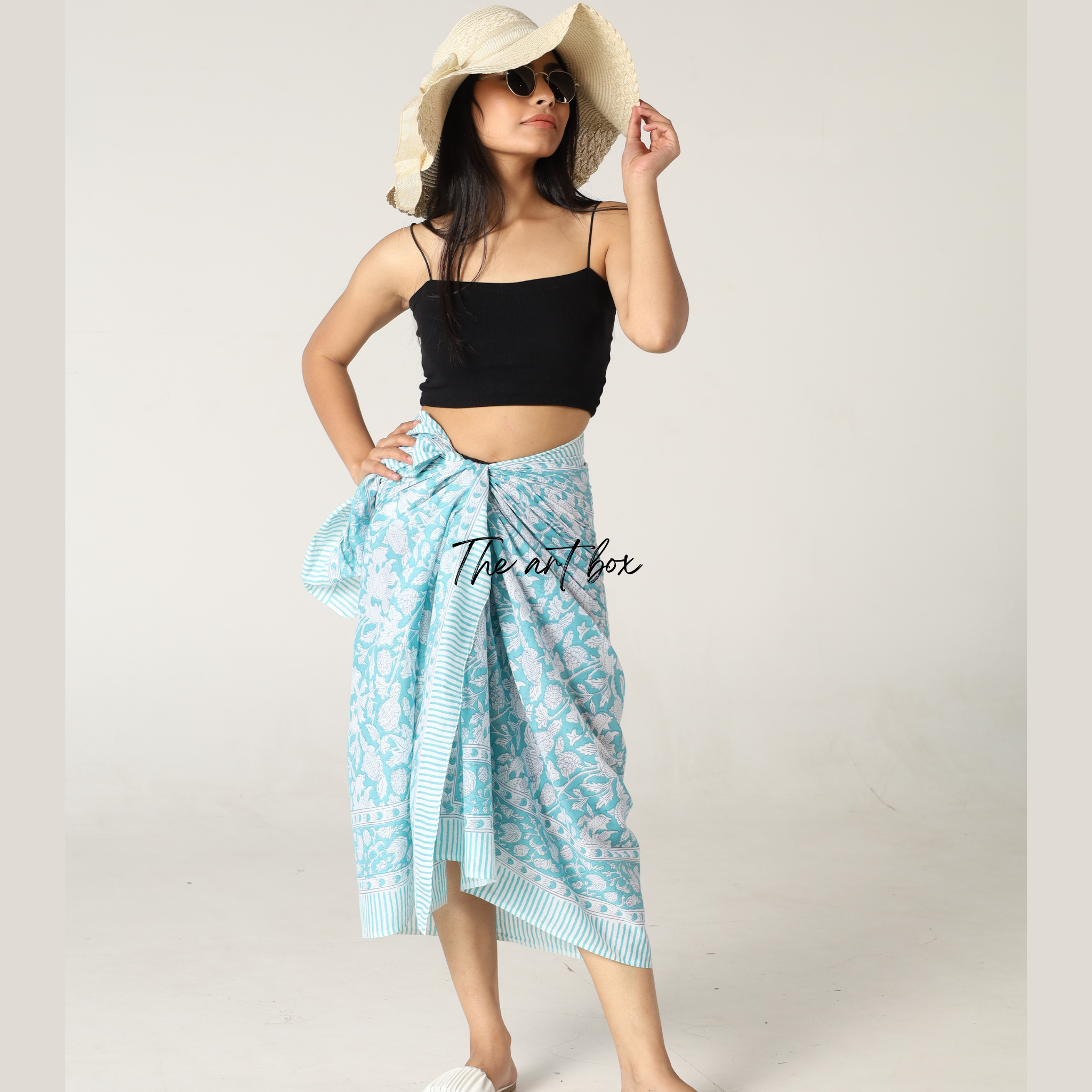 Petal Power: Vibrant Floral Sarong