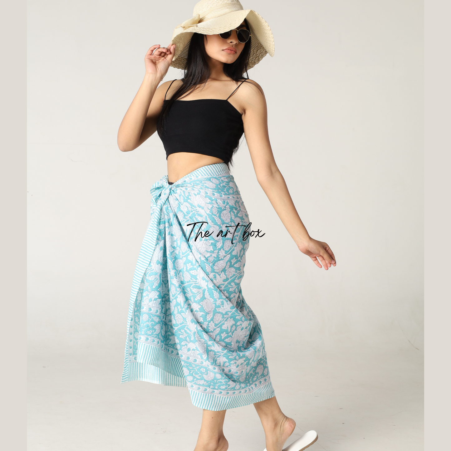 Petal Power: Vibrant Floral Sarong