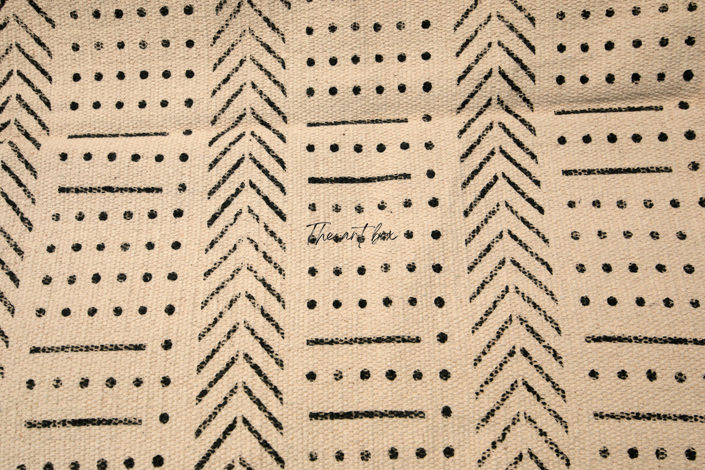 Printed Cotton Indigo Rugs