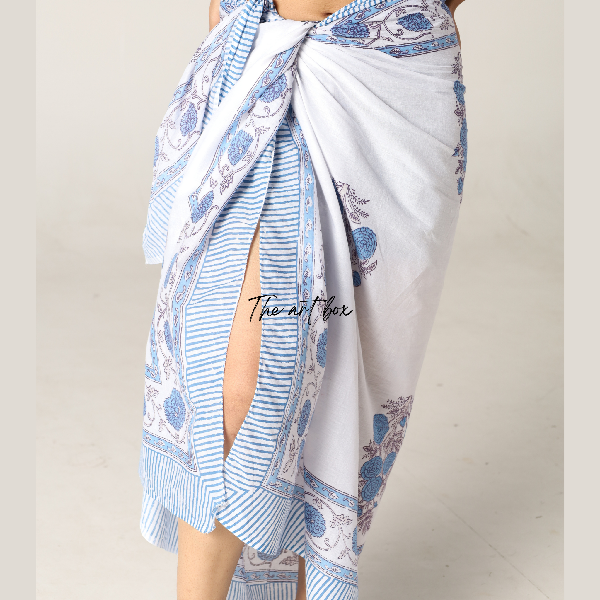 Exotic Flowers: Printed Beach Wrap