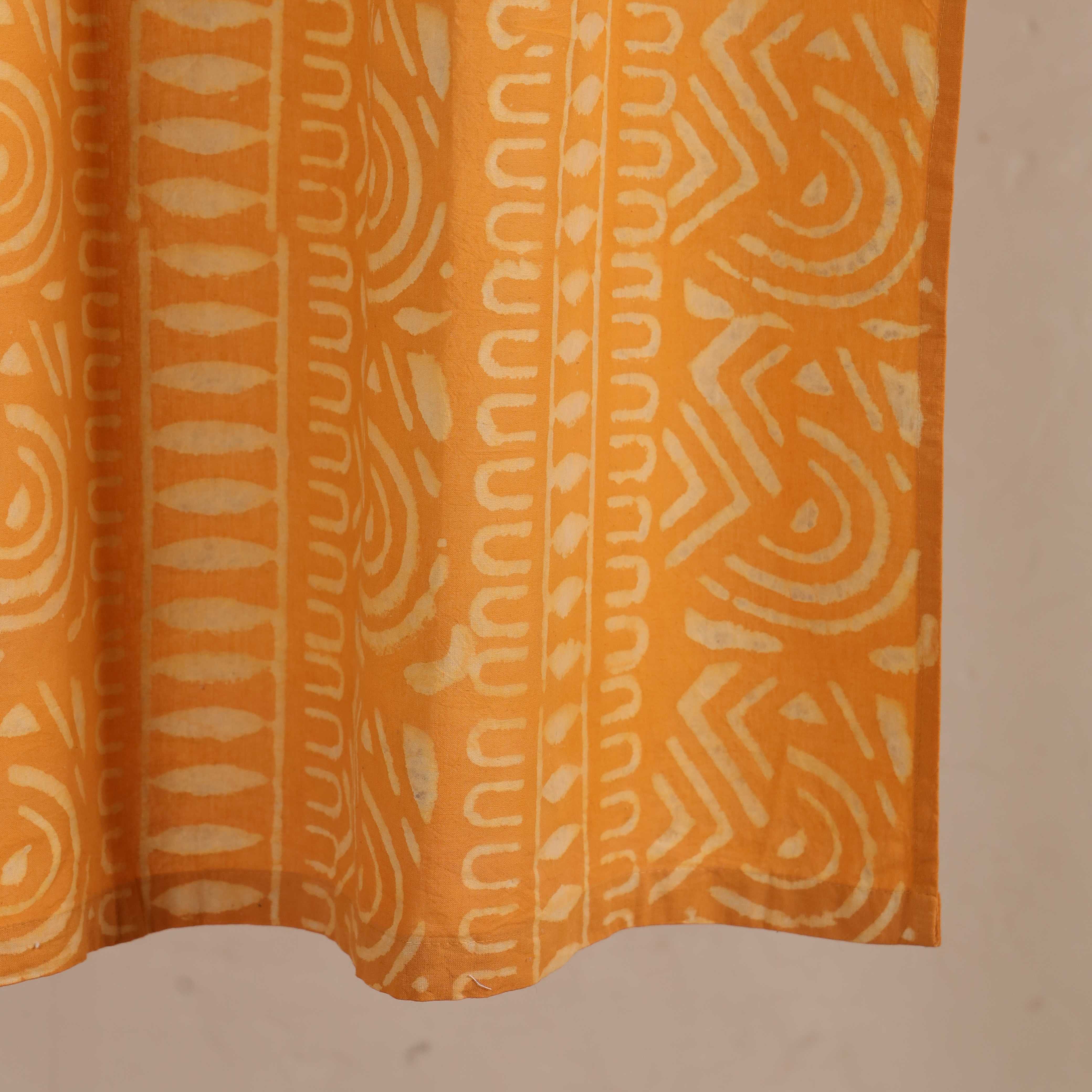Premium Floral Cotton Curtain Panel – Handcrafted Minimalist Decor