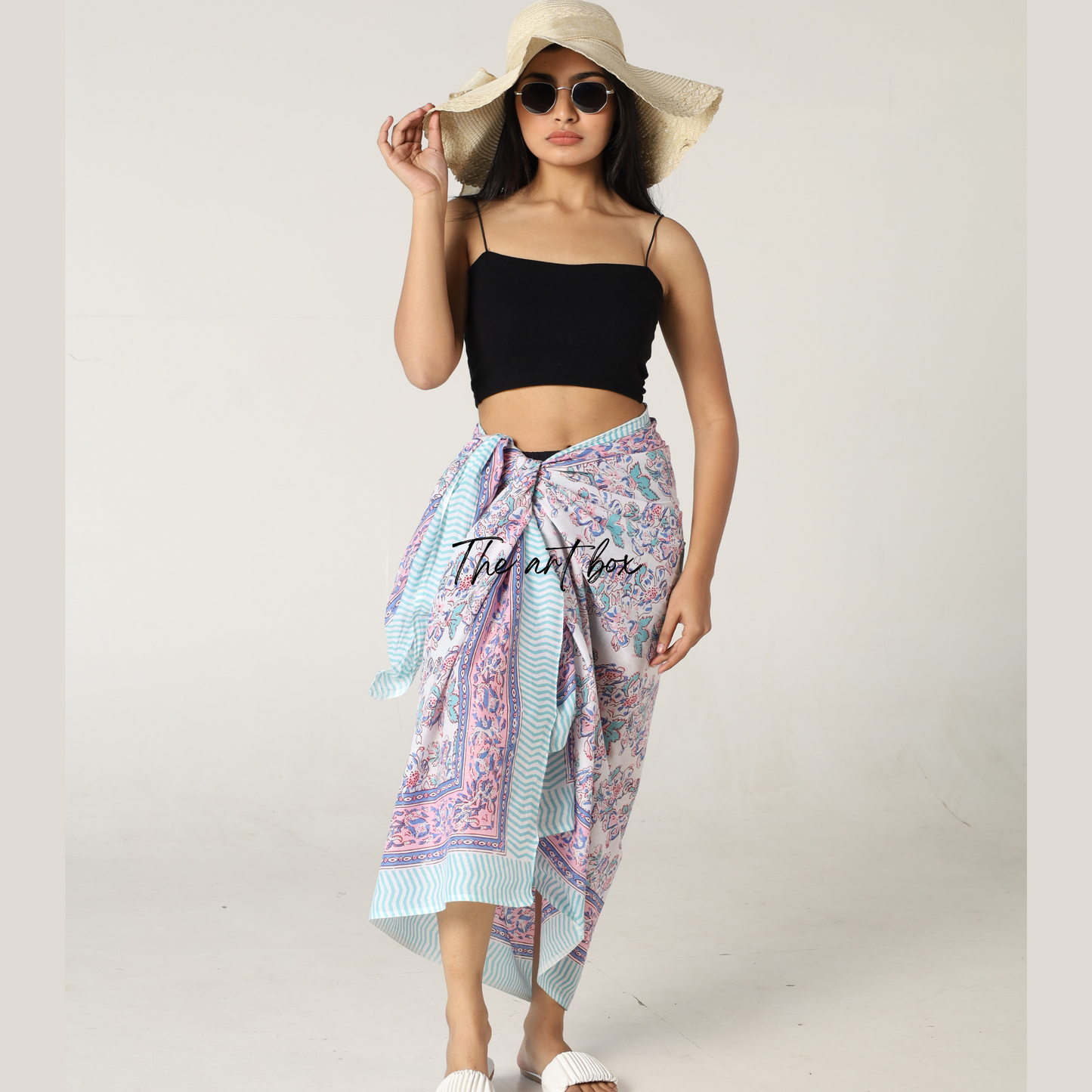 Summer Garden: Floral Sarong Dress